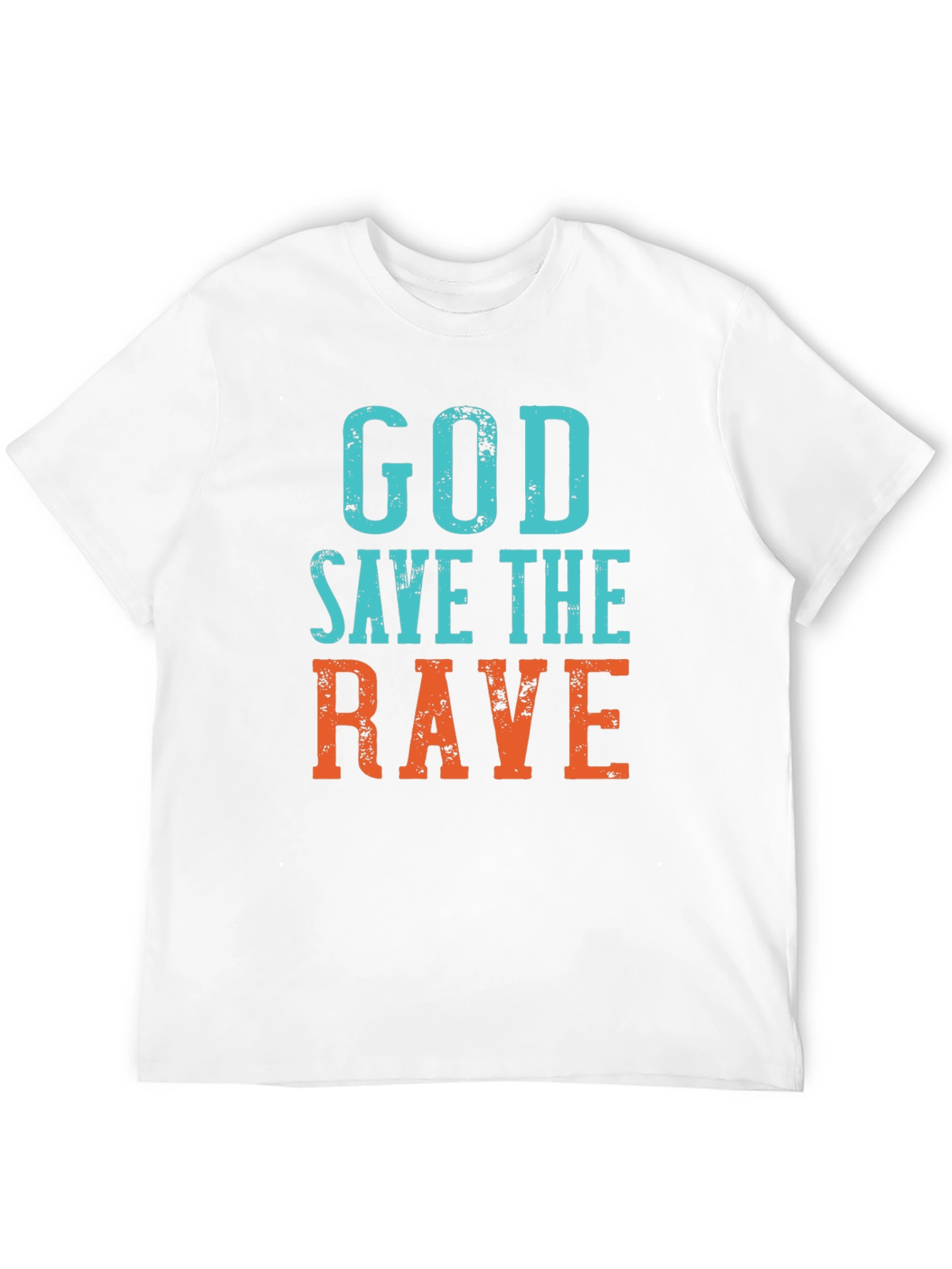 God Save The Rave Graphic Tee - Black