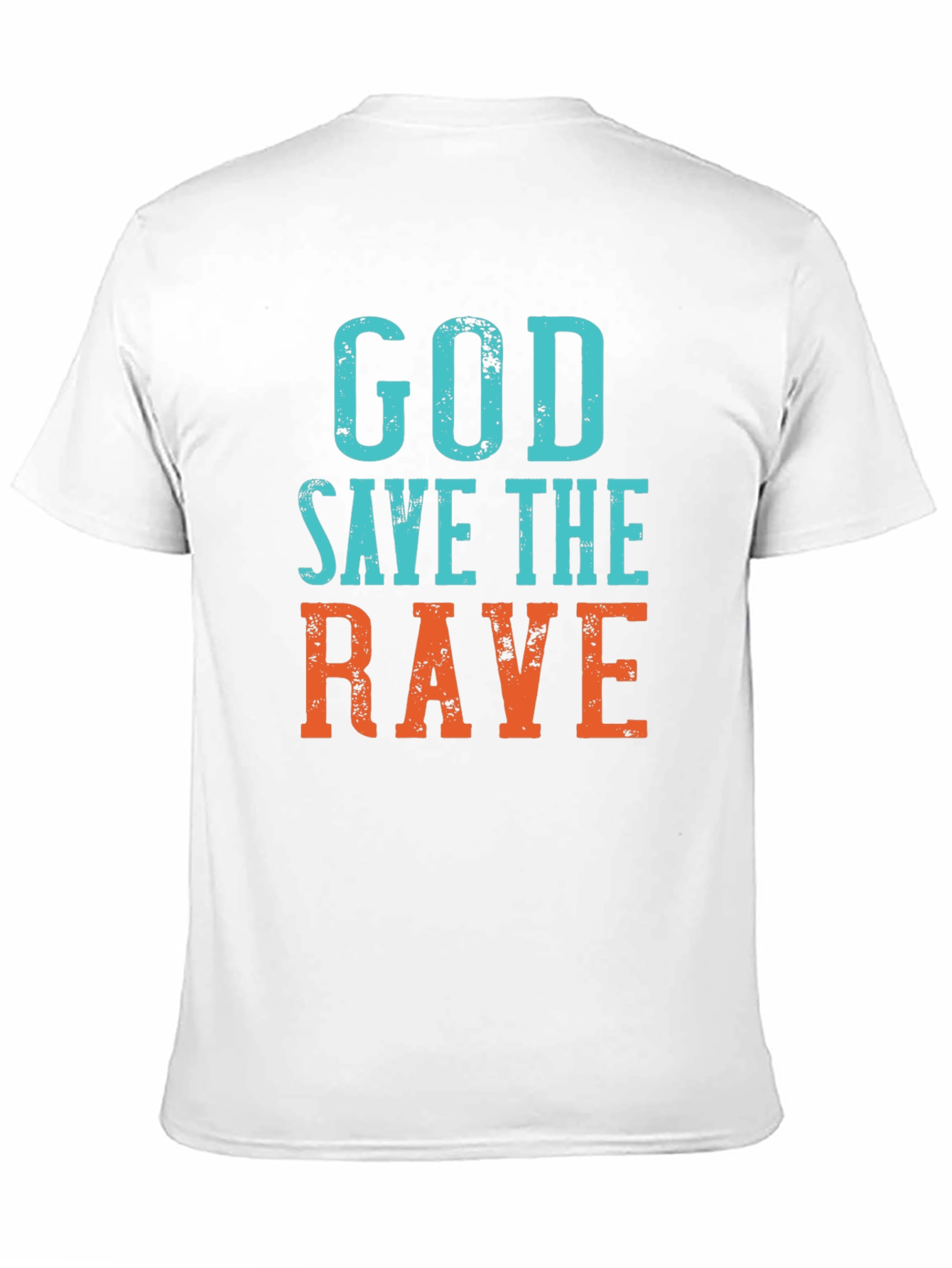 God Save The Rave Graphic Tee - Black