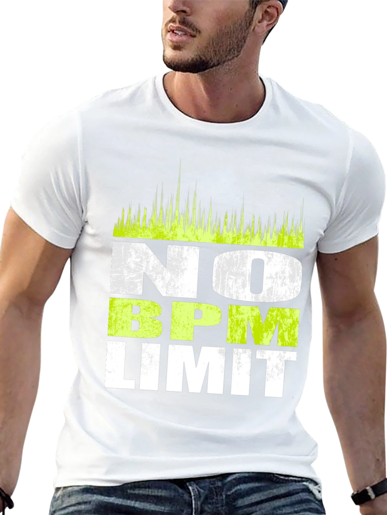 No BPM Limit Black Graphic T-Shirt