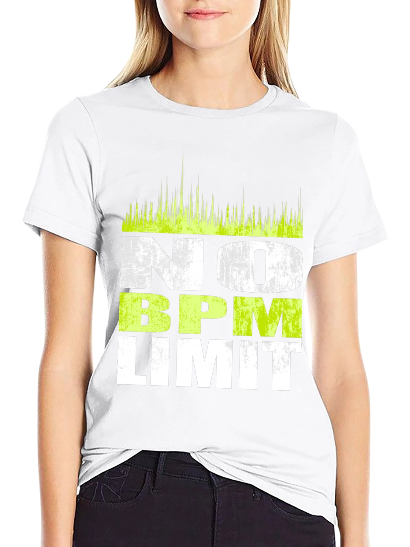 No BPM Limit Black Graphic T-Shirt