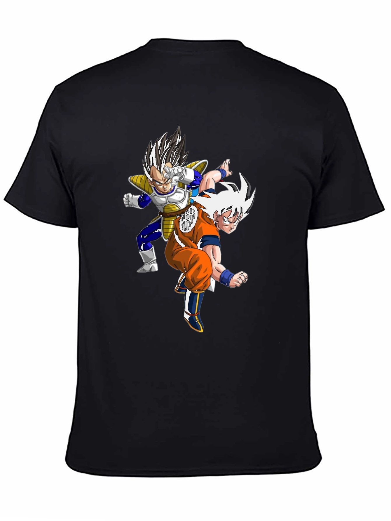 Dragon Ball Z Graphic Tee - Black Cotton Blend