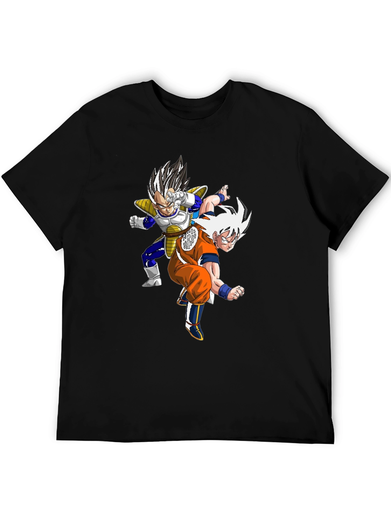 Dragon Ball Z Graphic Tee - Black Cotton Blend