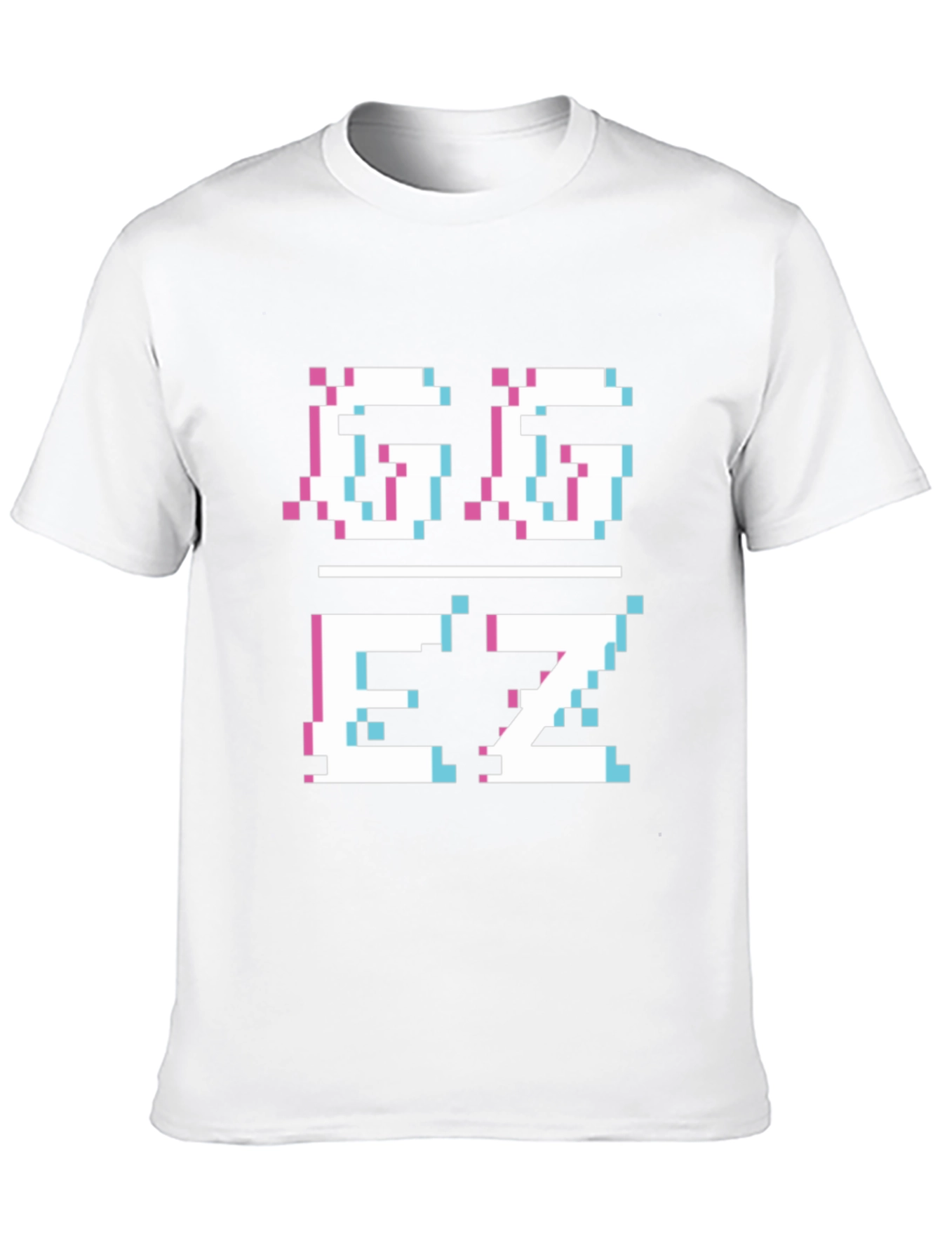 GGEZ Pixel Art Black T-Shirt - Gamer Style