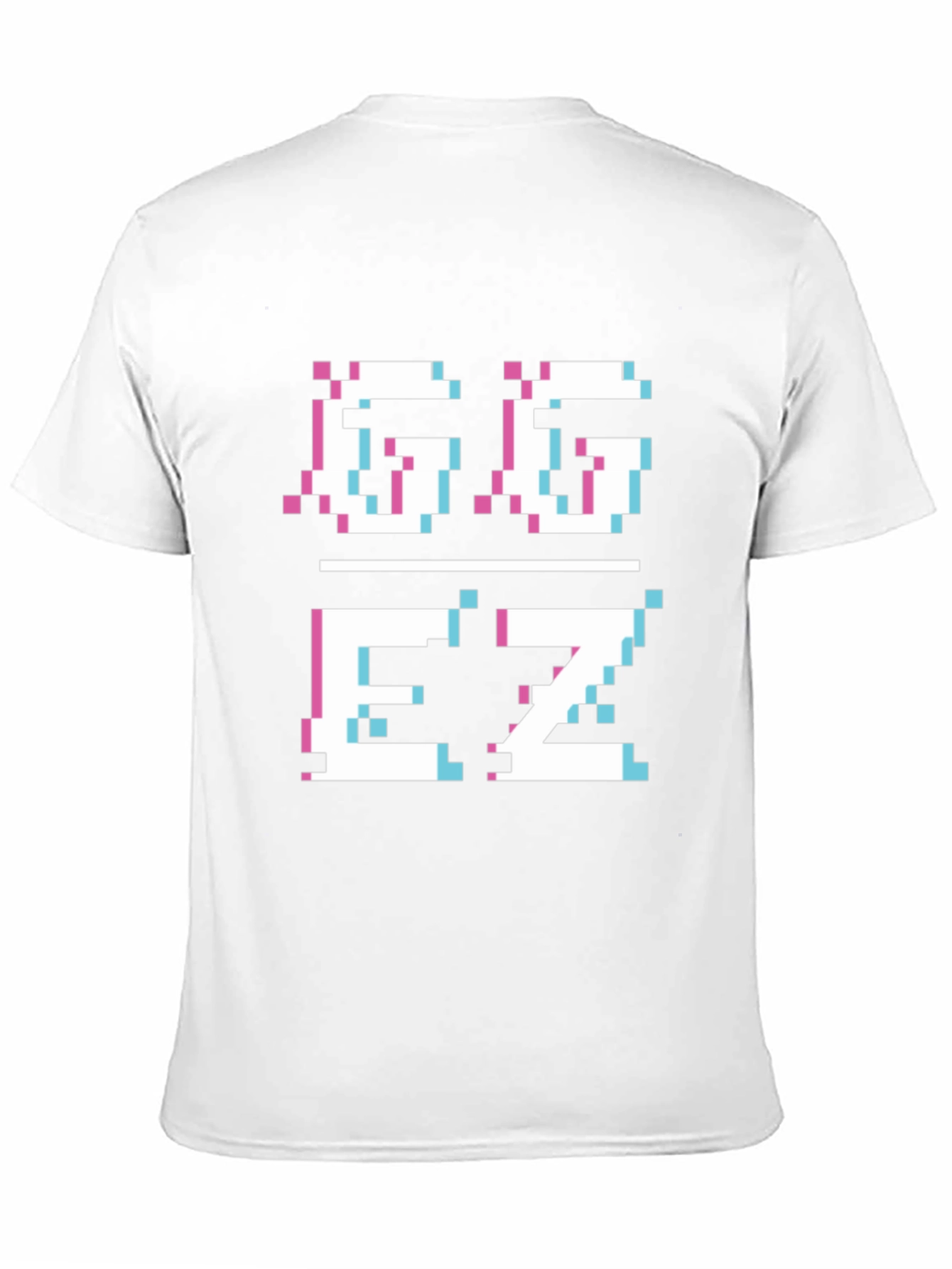 GGEZ Pixel Art Black T-Shirt - Gamer Style