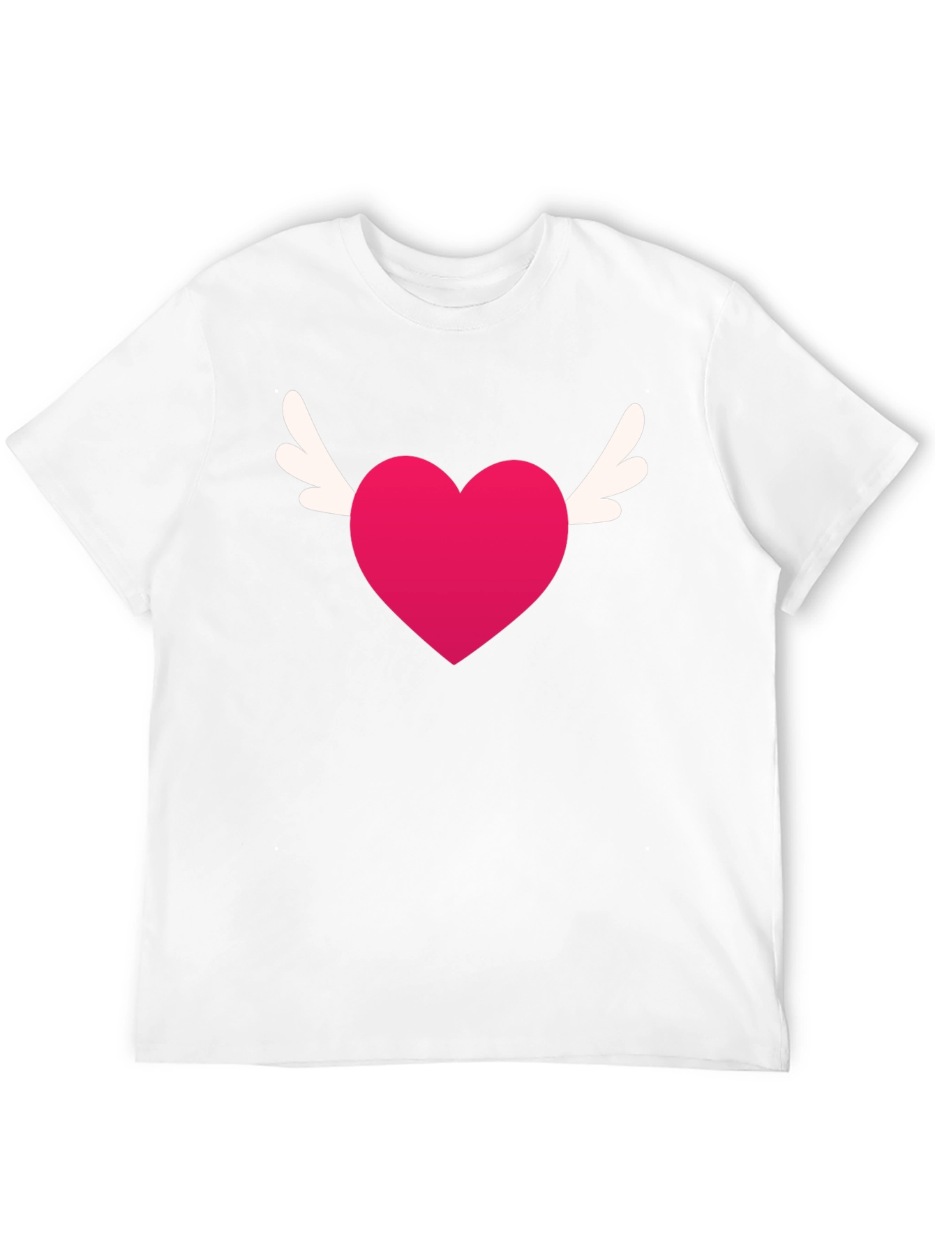 Winged Heart Tee - Black Graphic T-Shirt