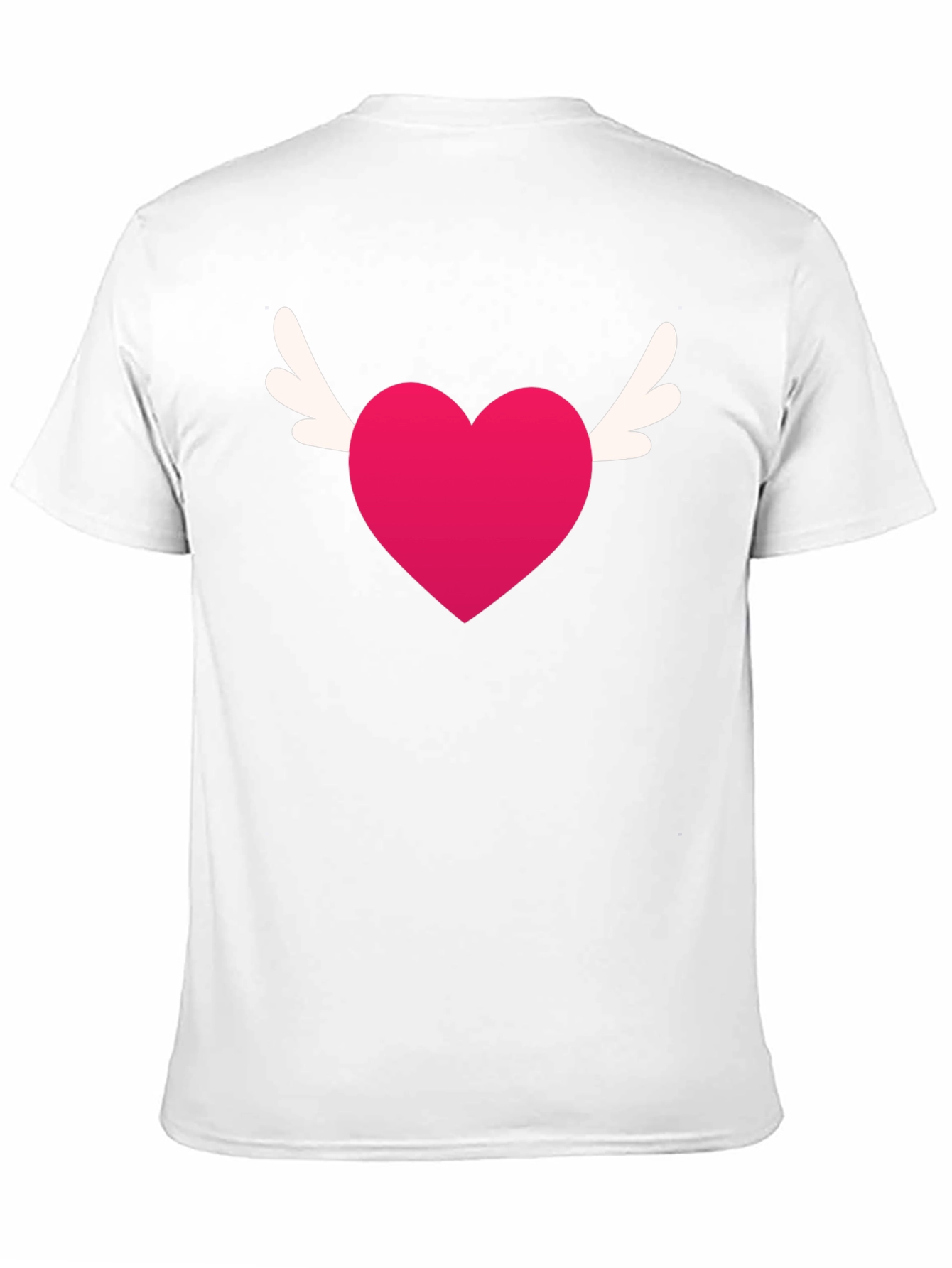 Winged Heart Tee - Black Graphic T-Shirt