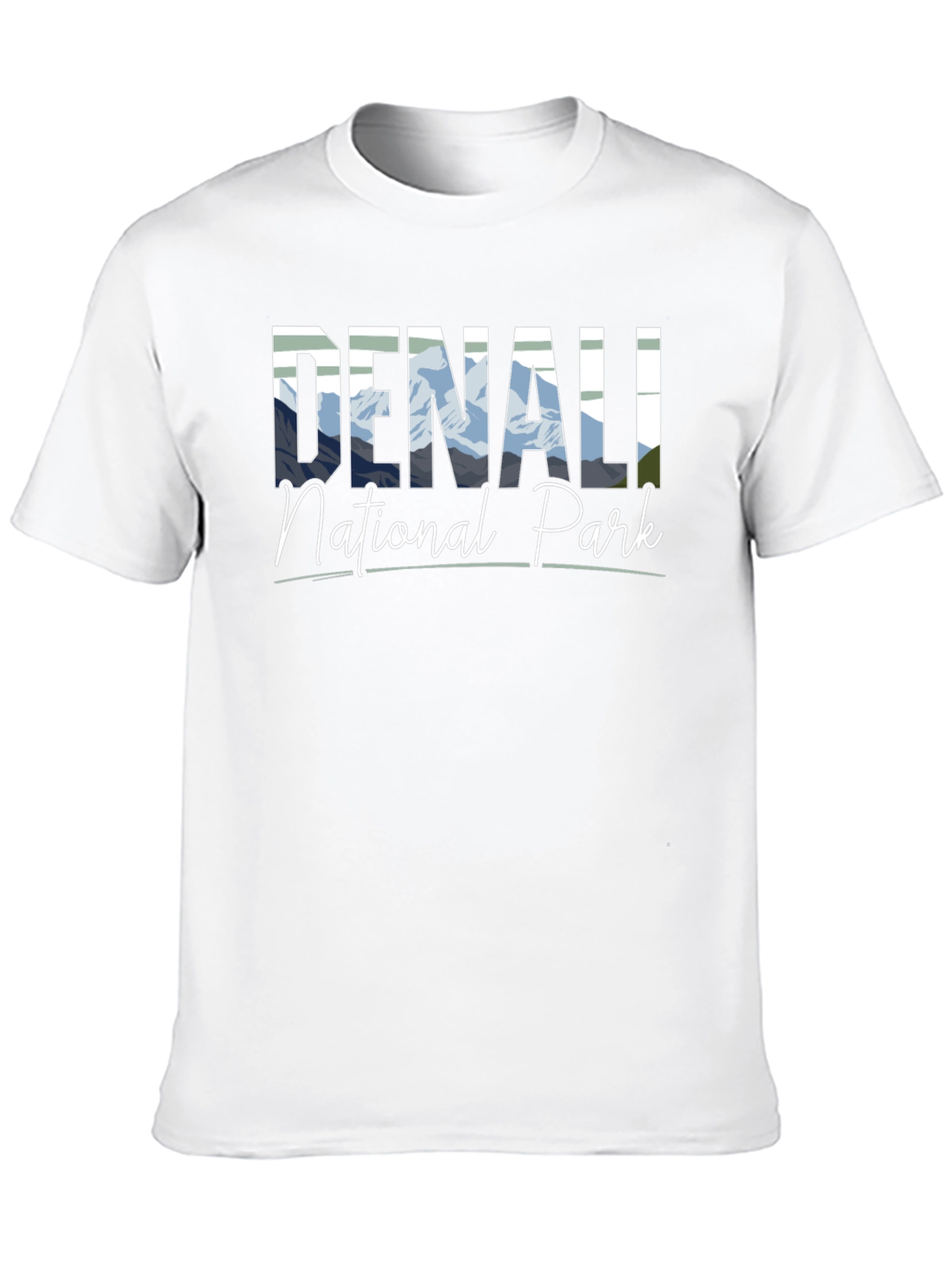 Denali National Park Black T-Shirt