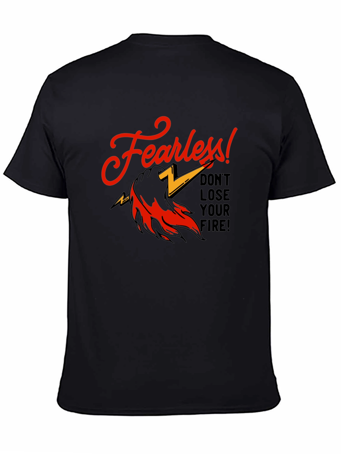 Fearless Graphic Print T-Shirt