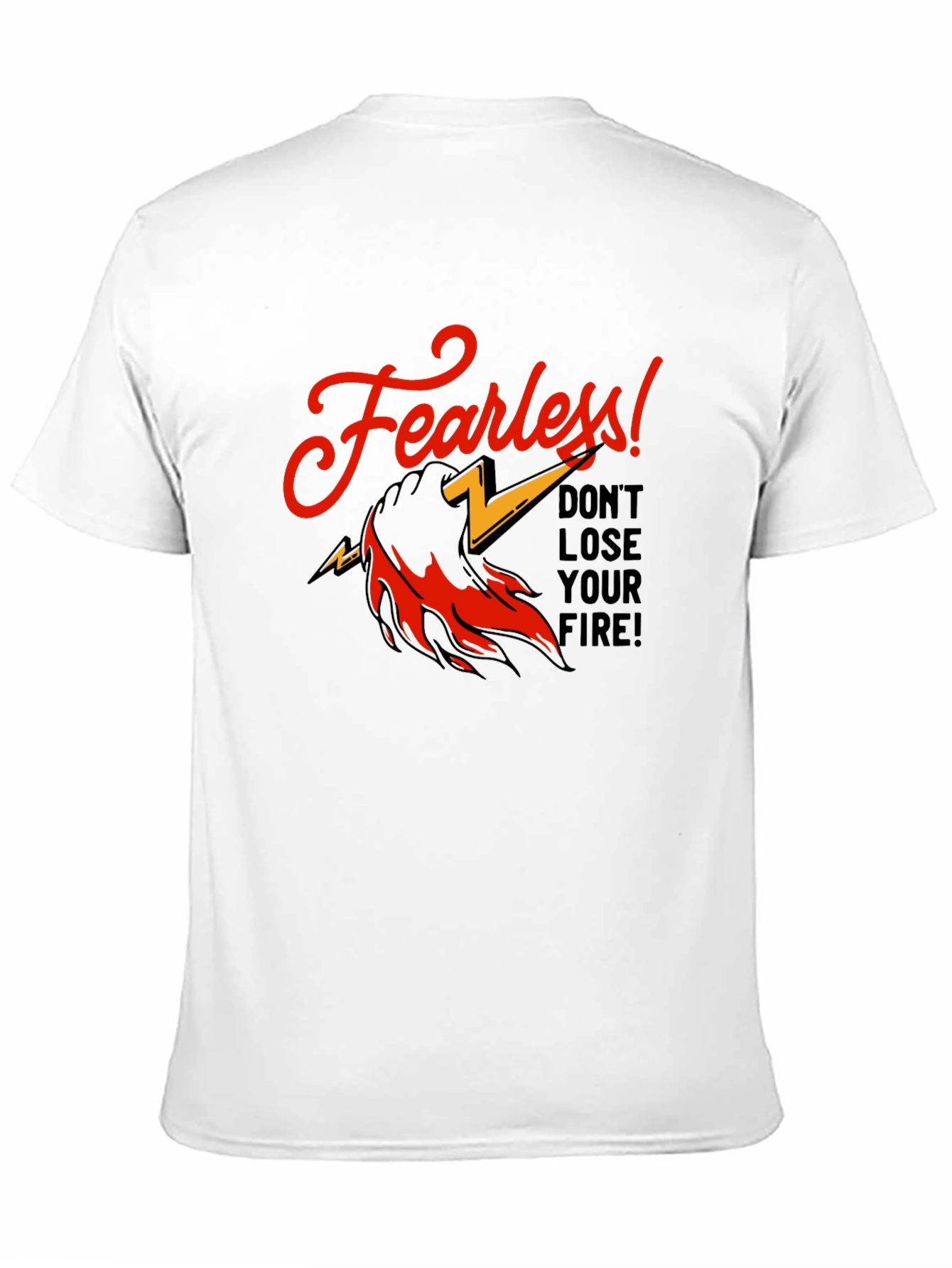 Fearless Graphic Print T-Shirt