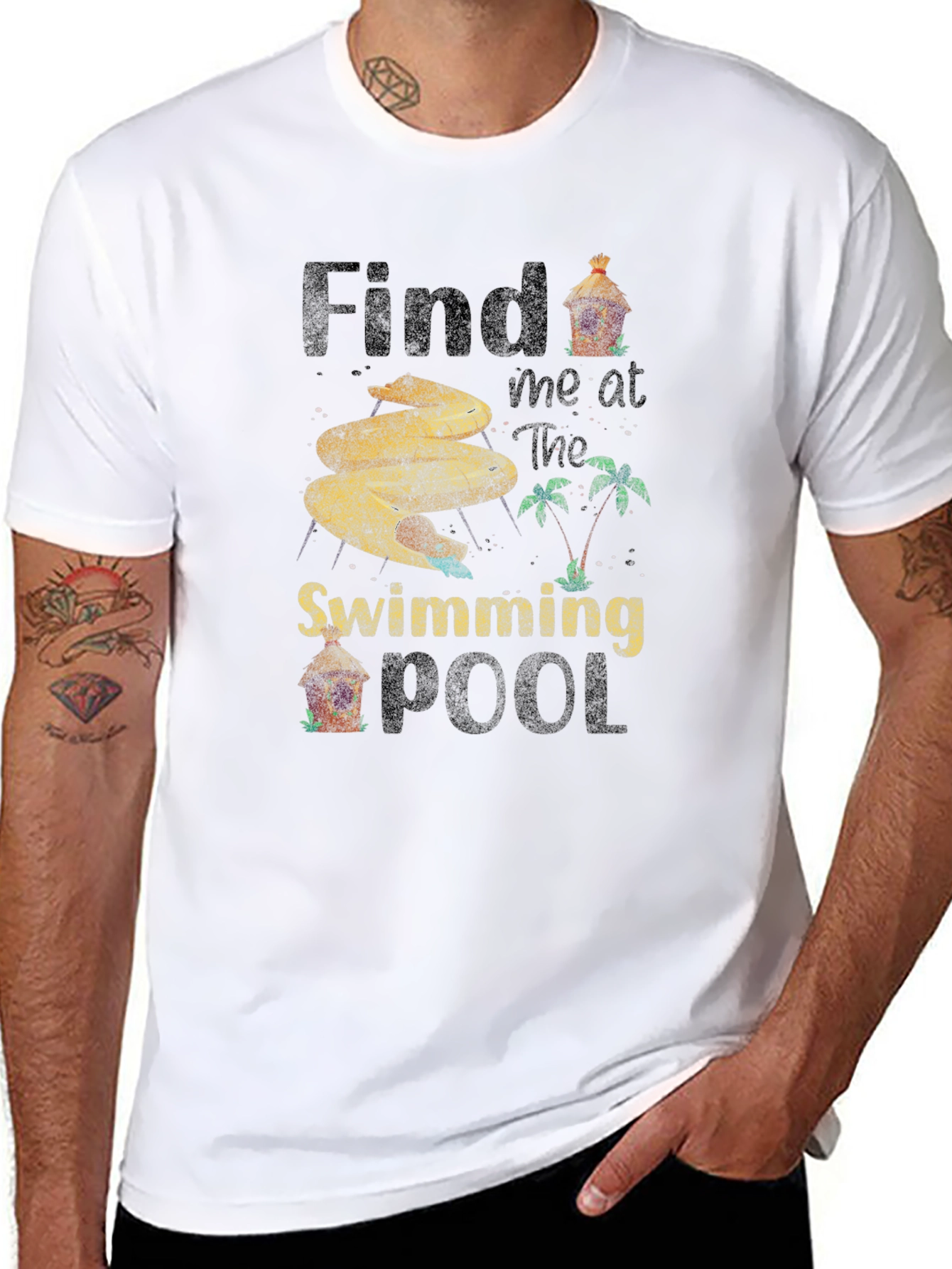 Find Me at the Swimming Pool T-Shirt