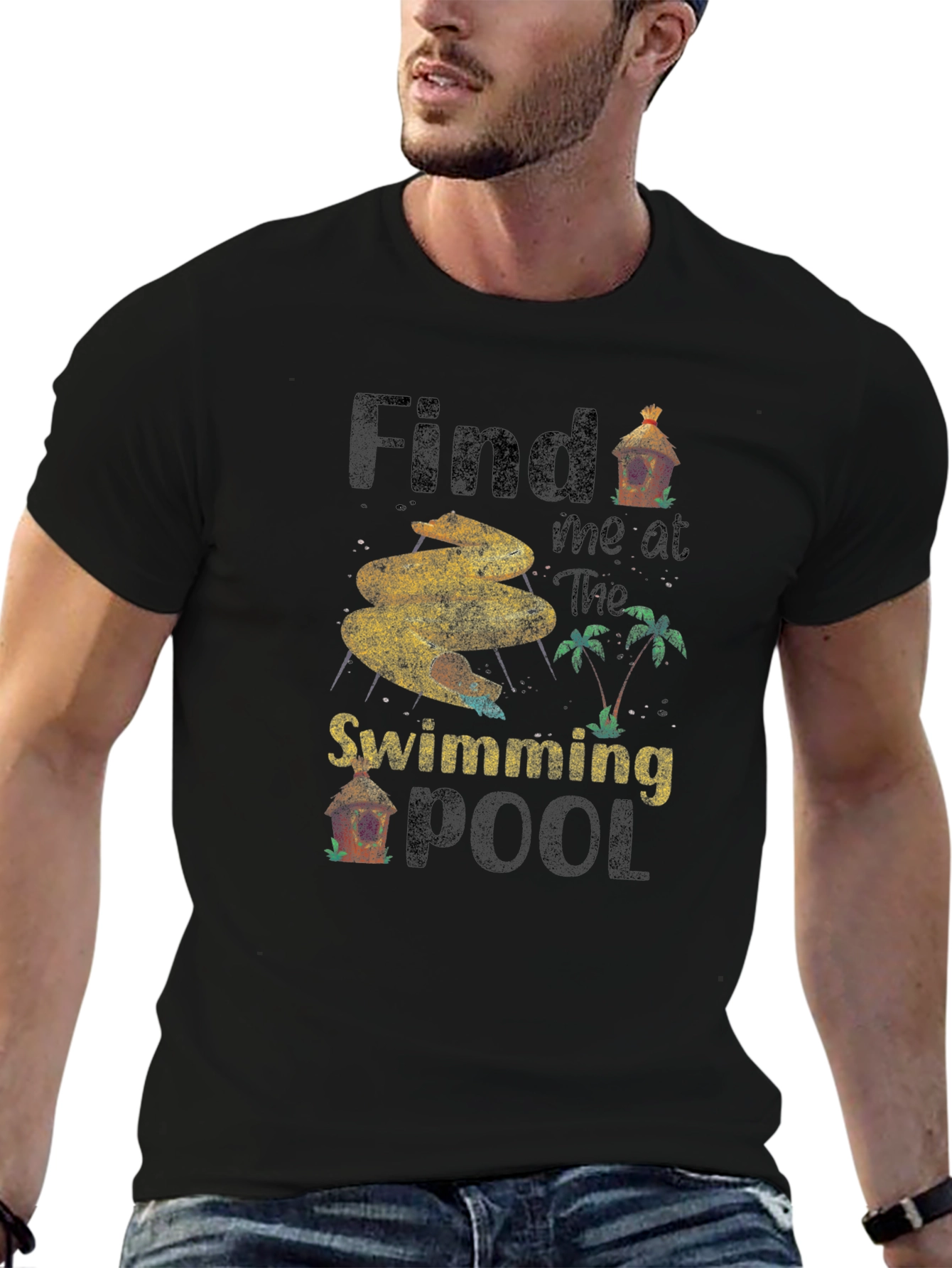 Find Me at the Swimming Pool T-Shirt
