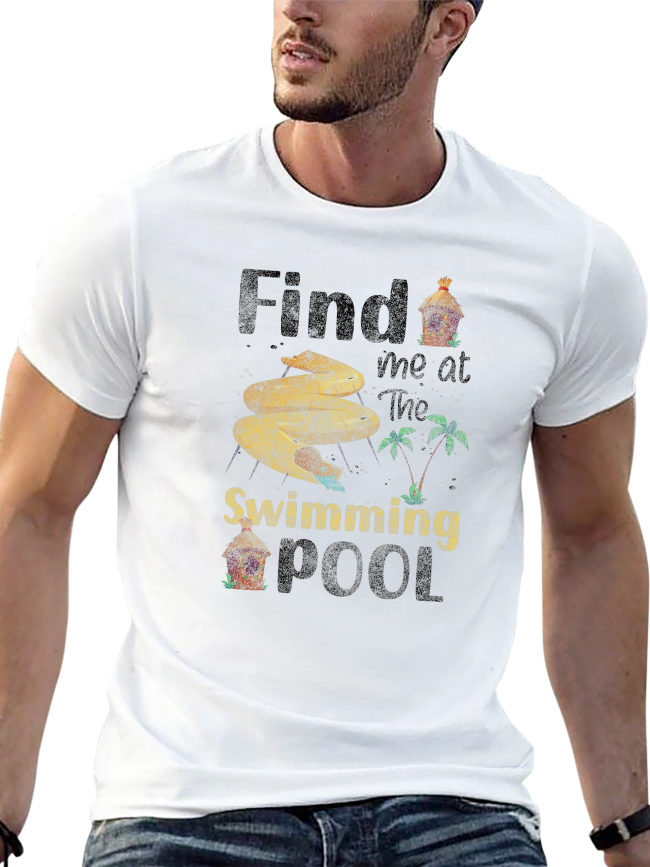 Find Me at the Swimming Pool T-Shirt