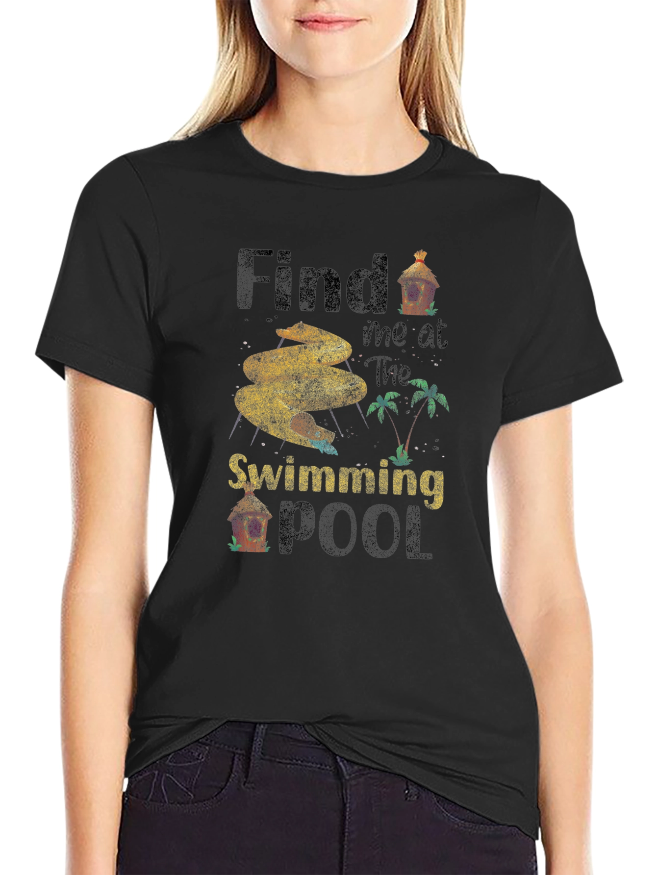 Find Me at the Swimming Pool T-Shirt