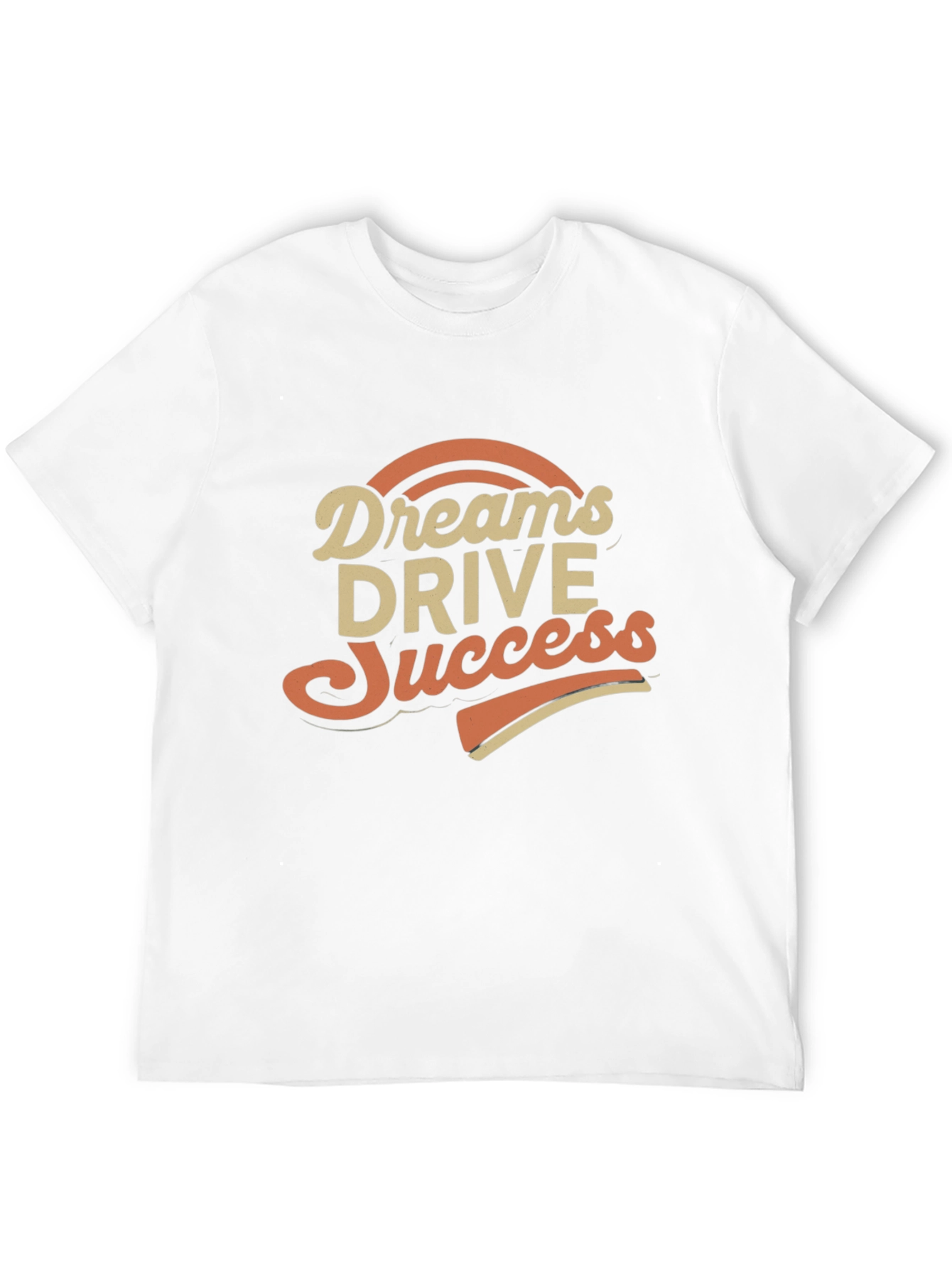 Dreams Drive Success Black Graphic Tee