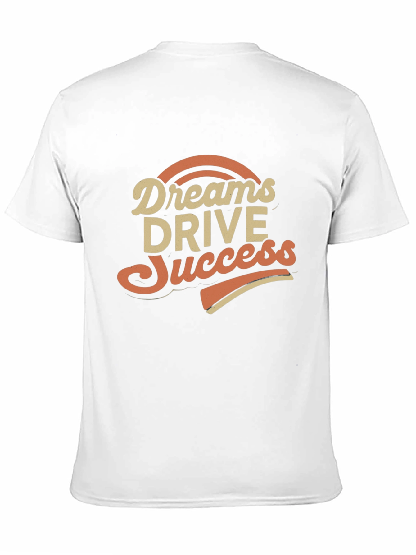 Dreams Drive Success Black Graphic Tee