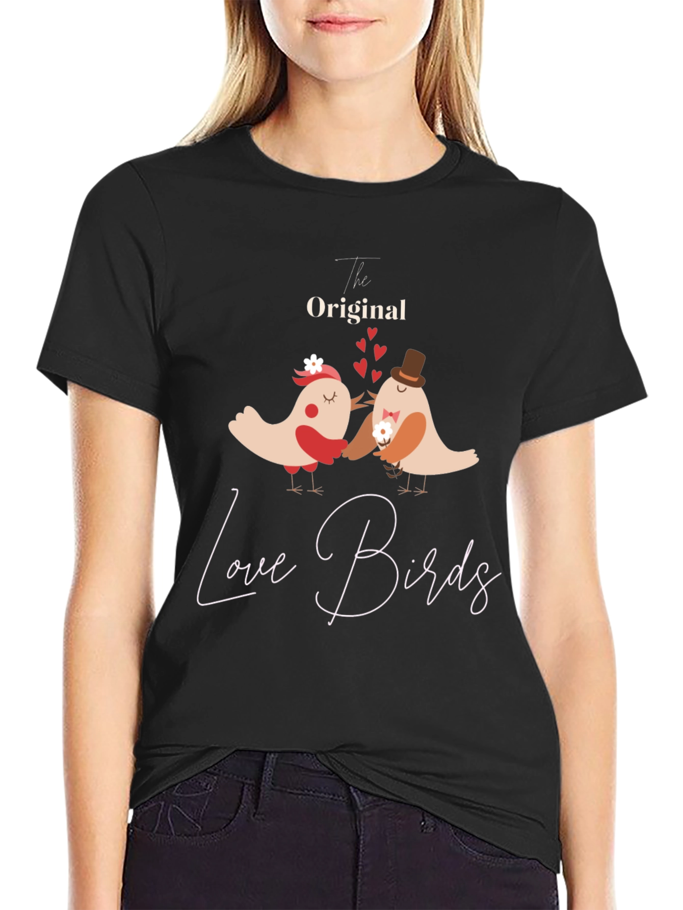 Original Love Birds Graphic T-Shirt