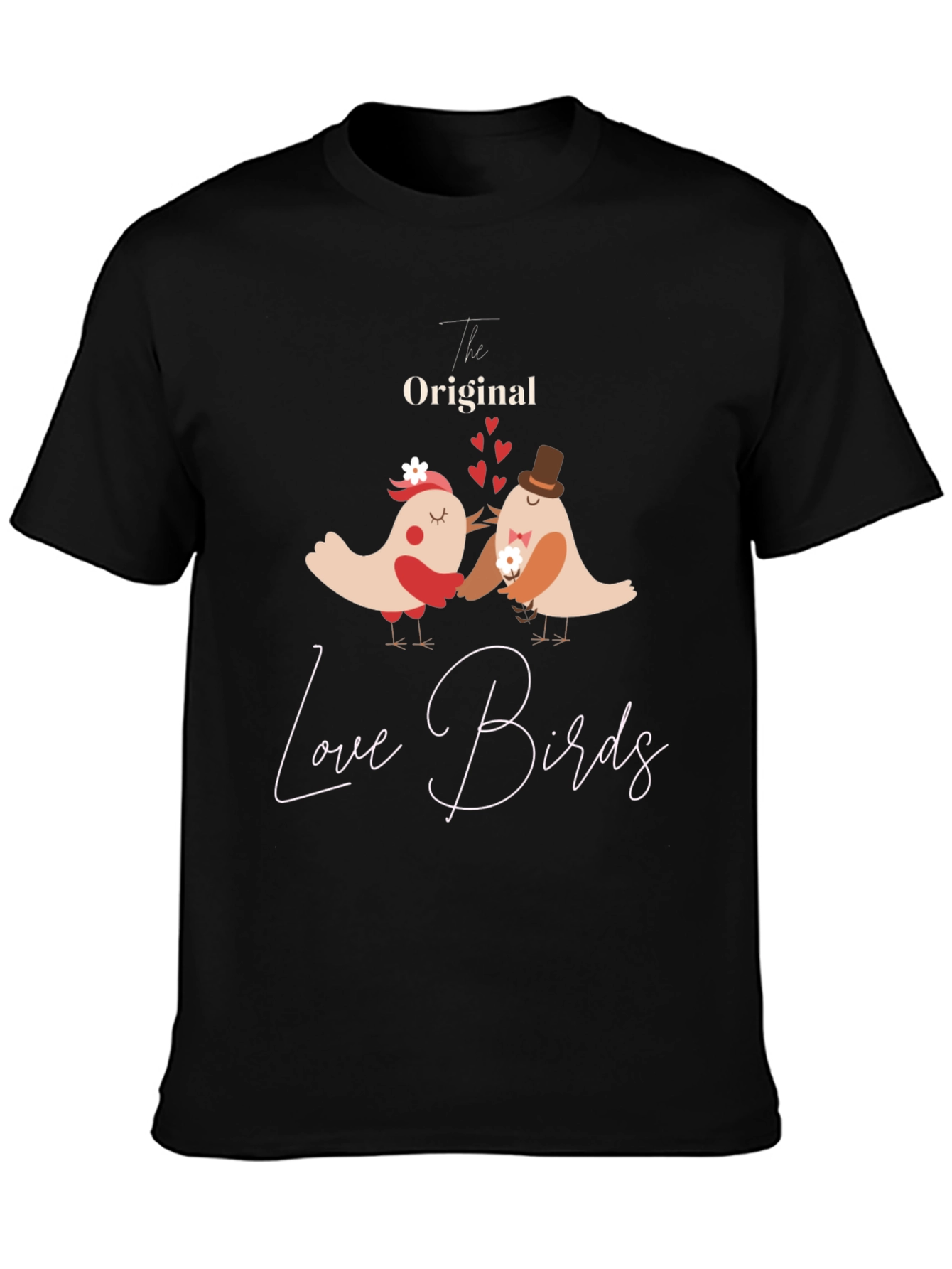 Original Love Birds Graphic T-Shirt