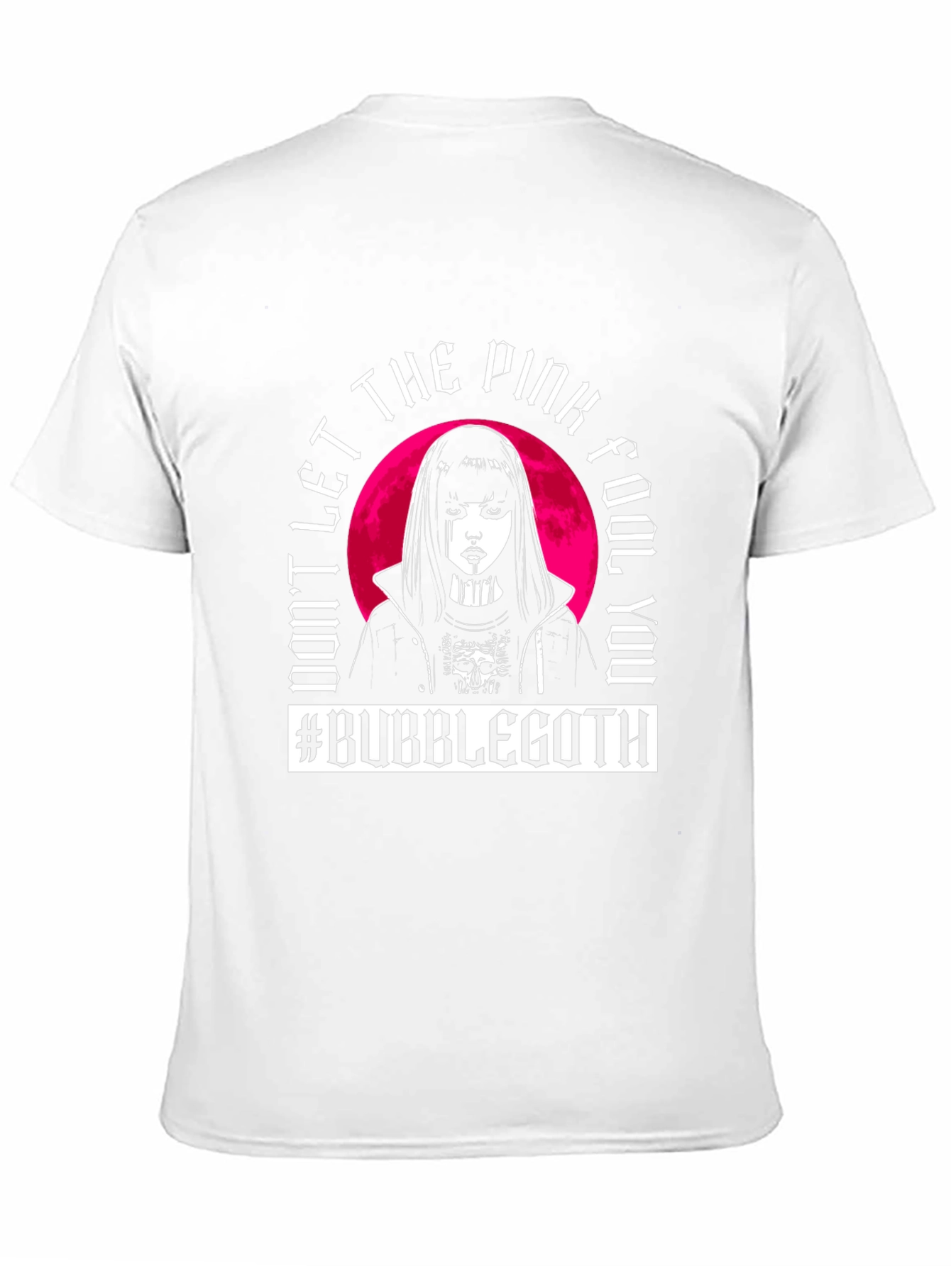 Bubble Goth Graphic Tee - Pink Fool T-Shirt