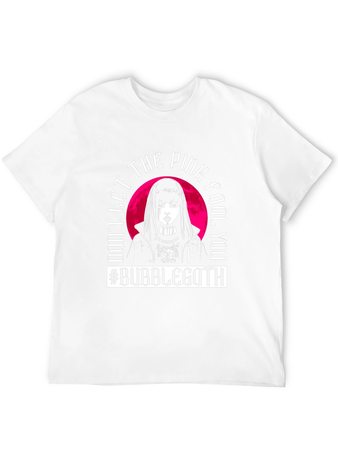 Bubble Goth Graphic Tee - Pink Fool T-Shirt