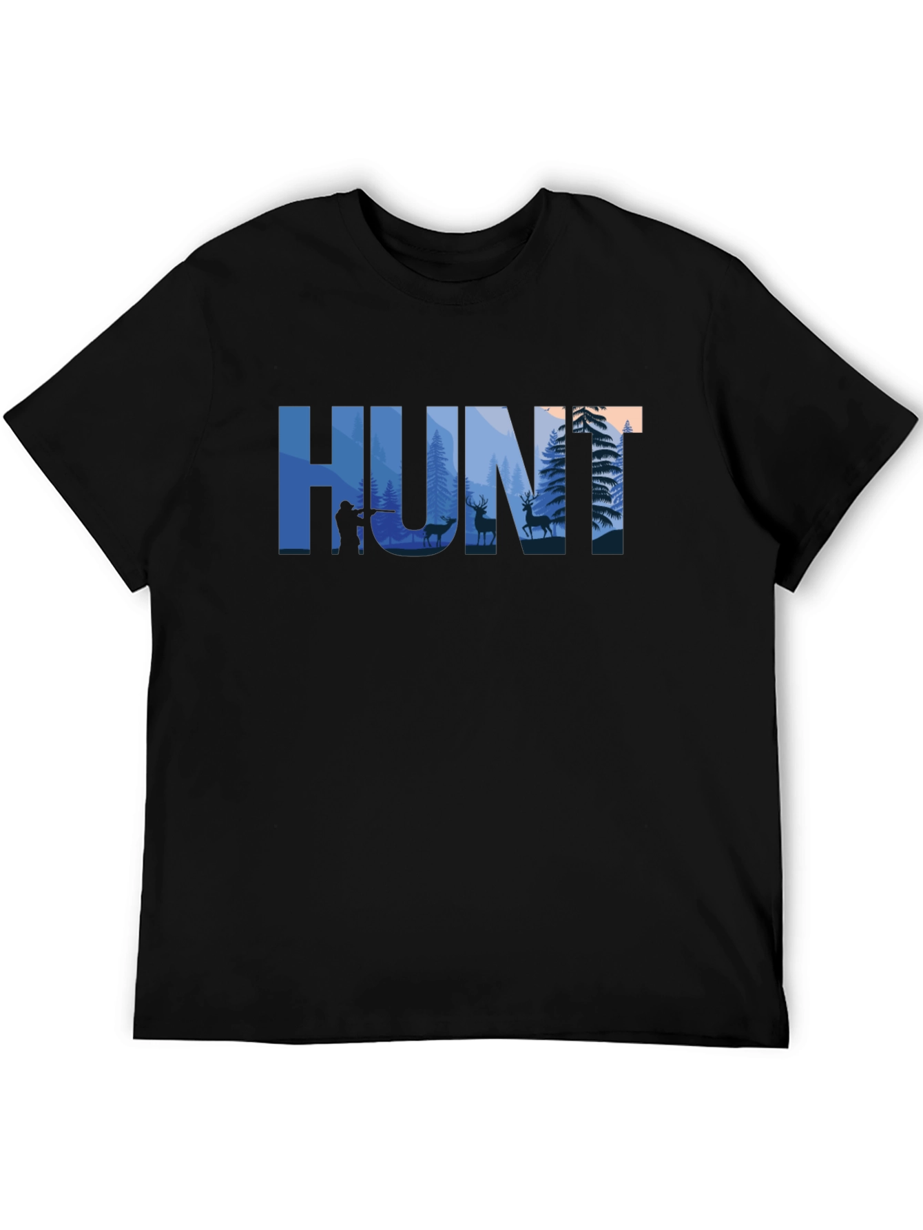 HUNT Graphic T-Shirt - Outdoor Adventure Tee