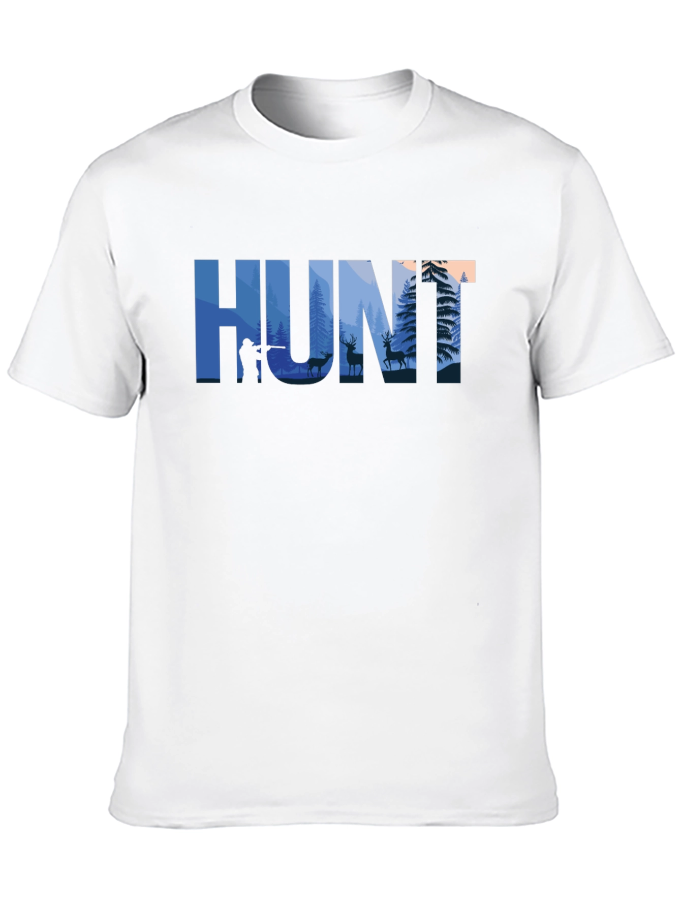 HUNT Graphic T-Shirt - Outdoor Adventure Tee