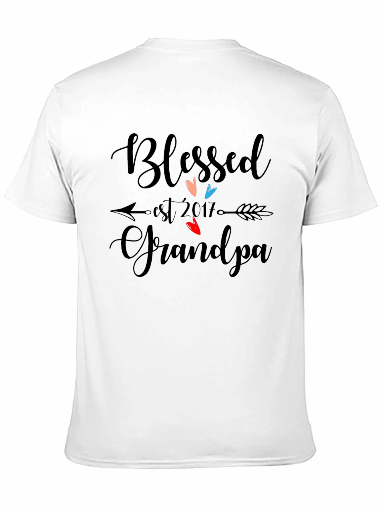 Blessed Grandpa Est. 2017 T-Shirt