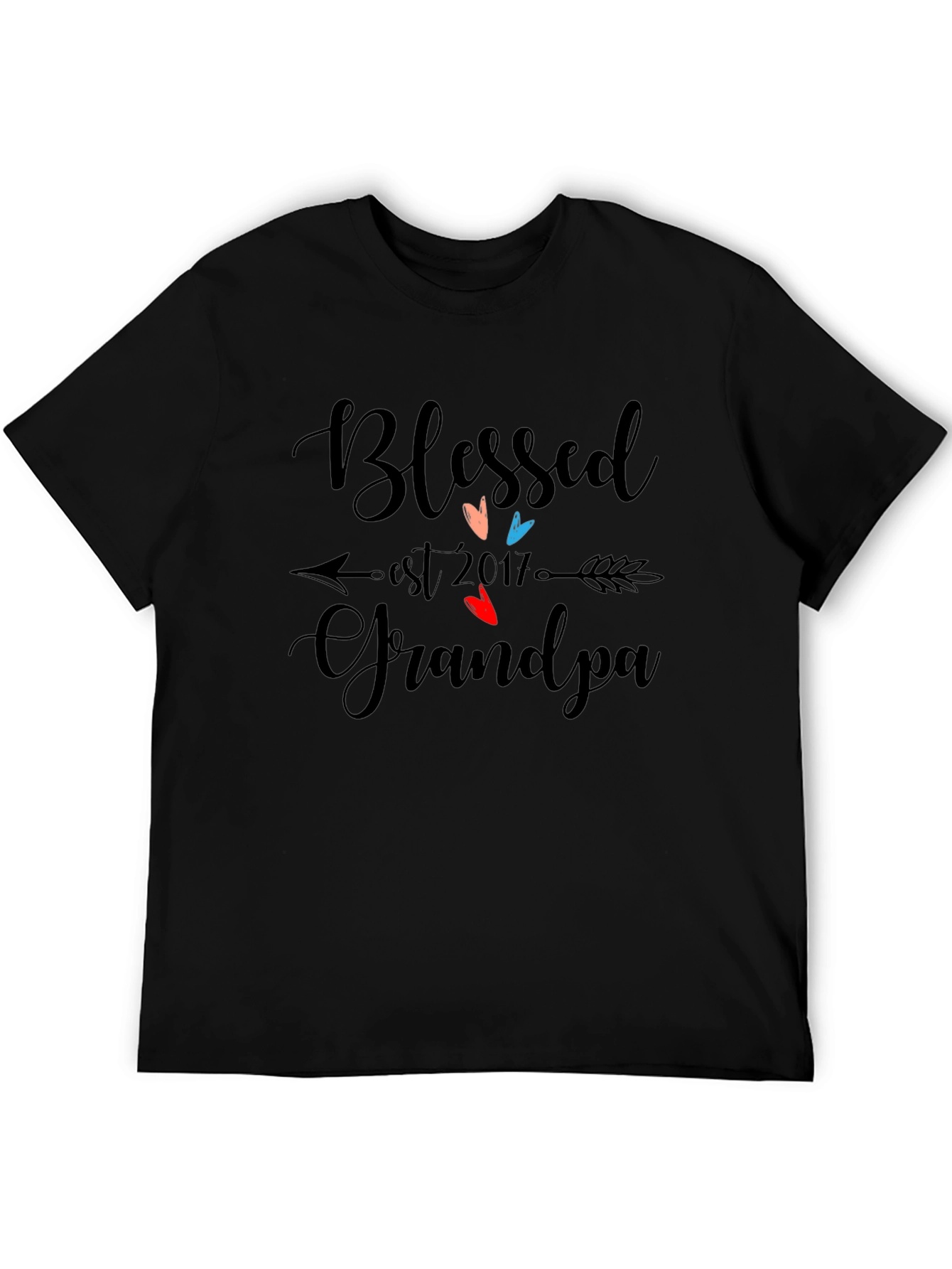 Blessed Grandpa Est. 2017 T-Shirt