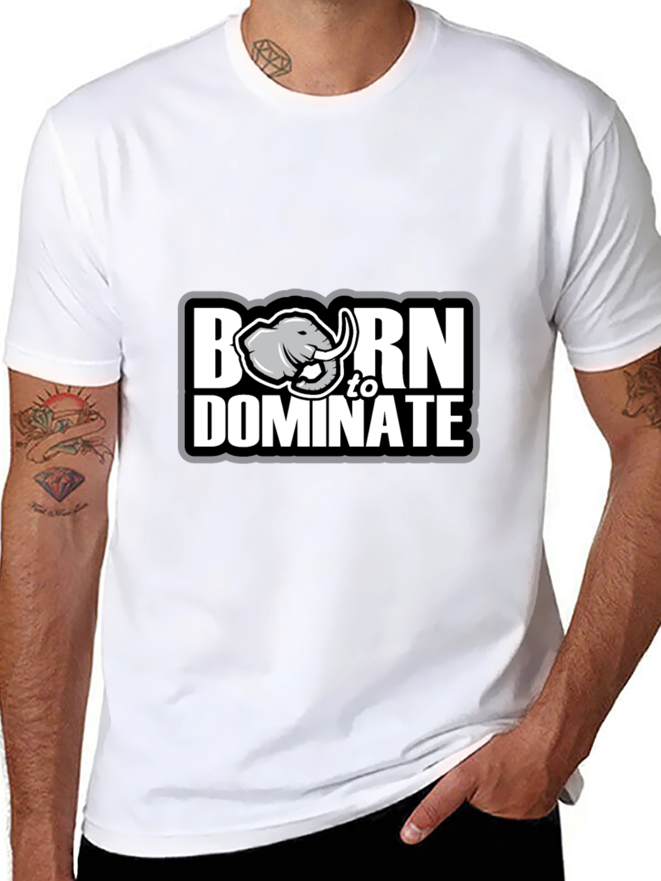 Born to Dominate Graphic Tee