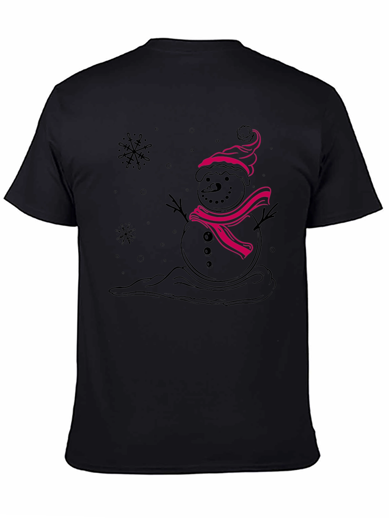 Snowman Graphic Tee - Holiday Fun!