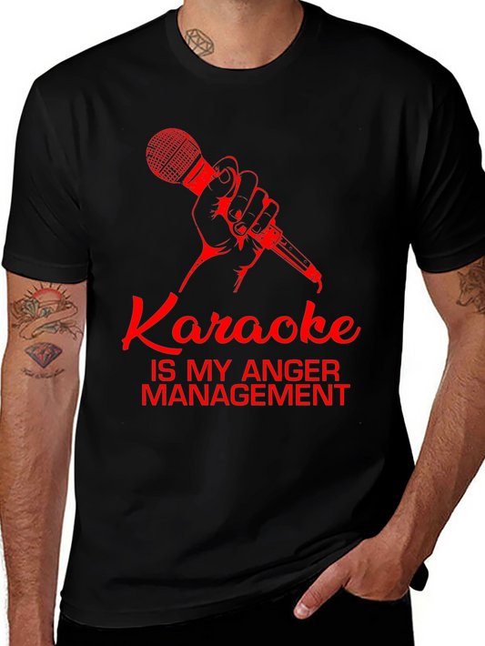 Karaoke Anger Management Graphic Tee