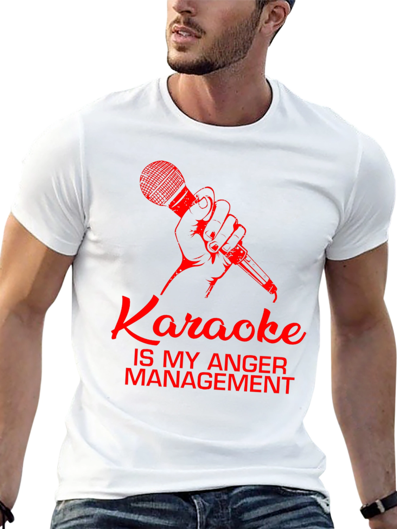 Karaoke Anger Management Graphic Tee