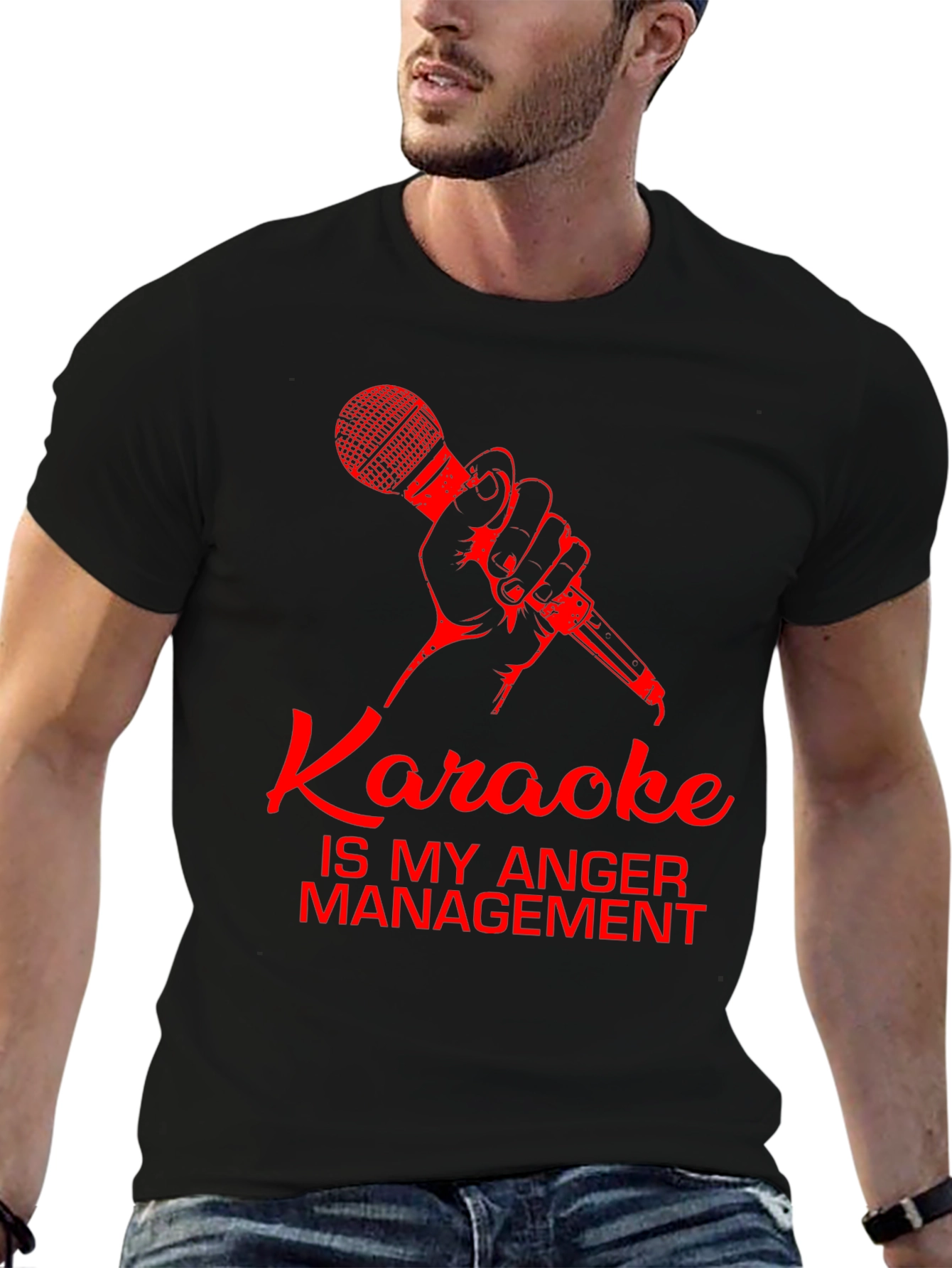 Karaoke Anger Management Graphic Tee
