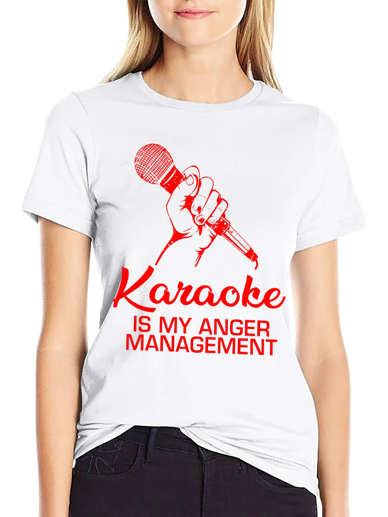 Karaoke Anger Management Graphic Tee