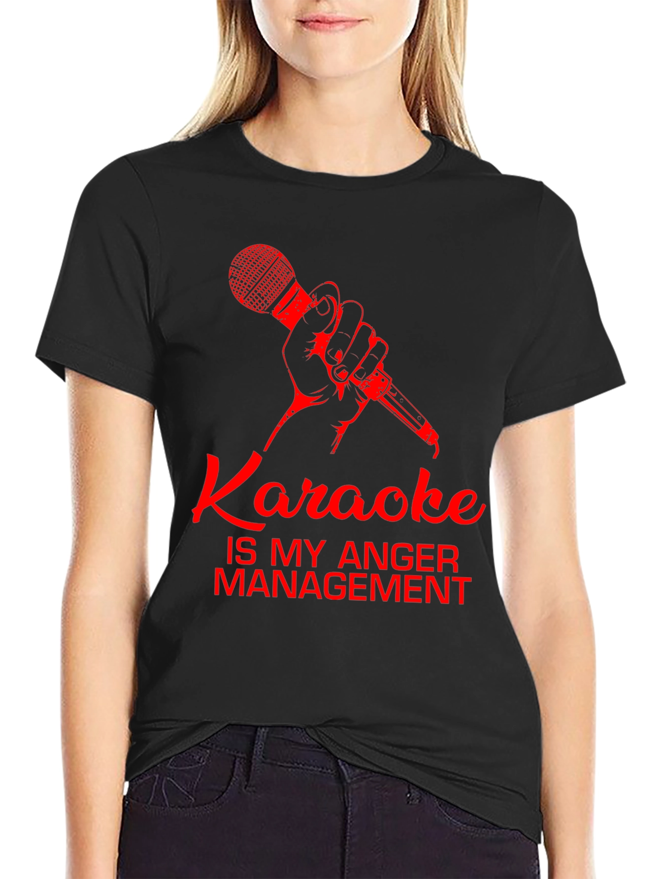 Karaoke Anger Management Graphic Tee