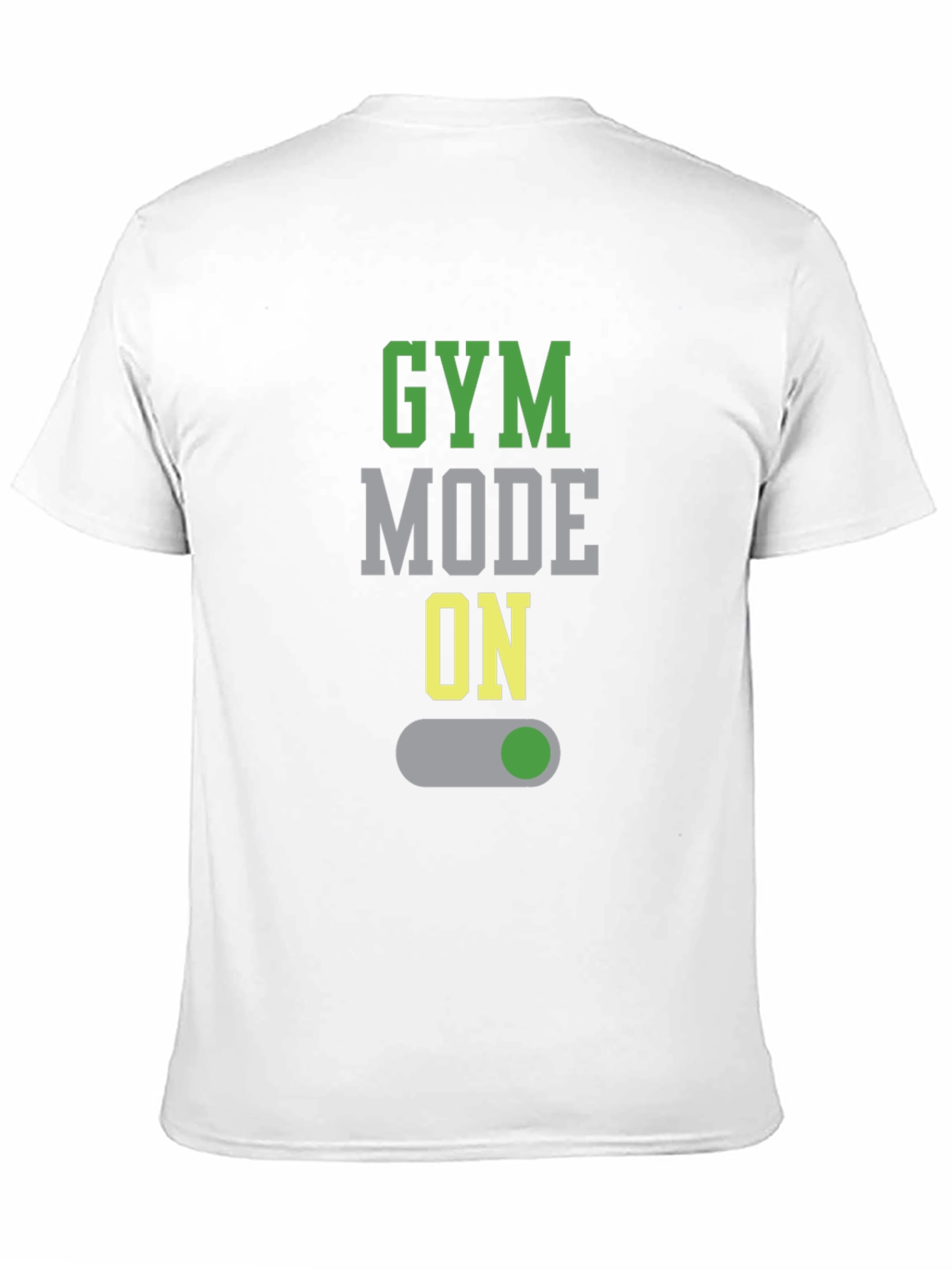 Gym Mode On Graphic Tee - Black