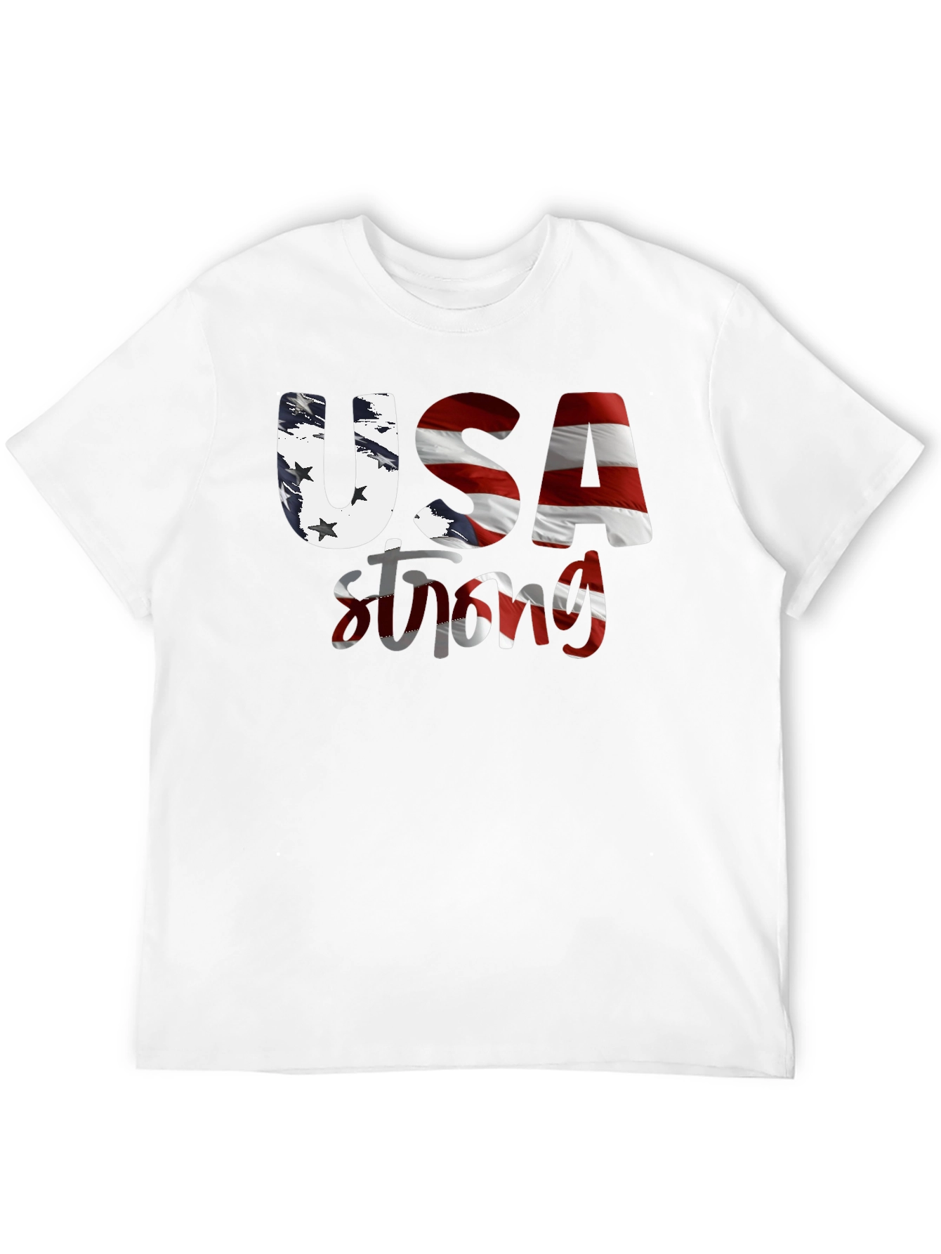 USA Strong Graphic T-Shirt
