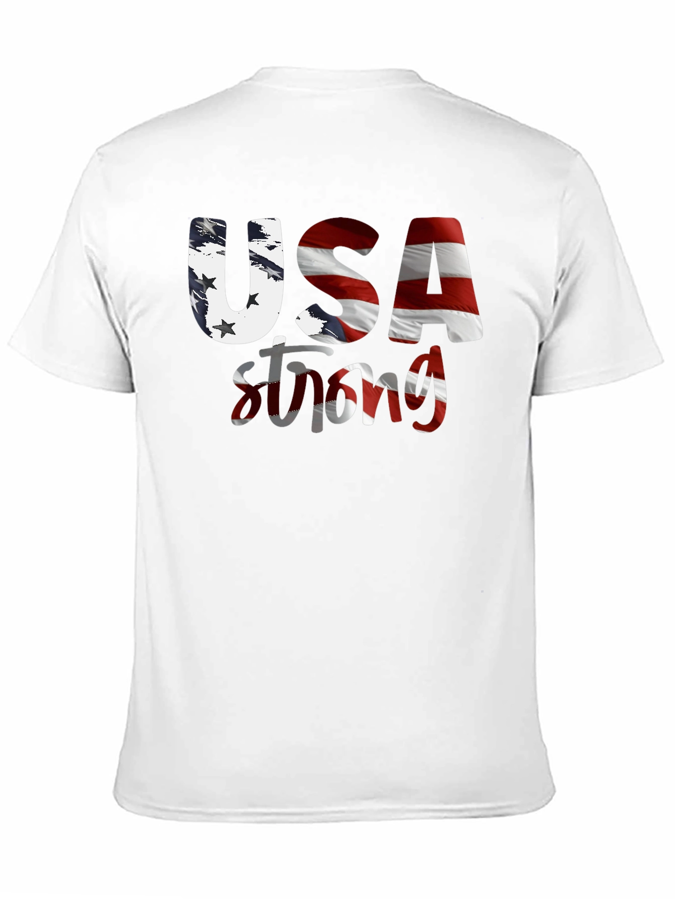 USA Strong Graphic T-Shirt
