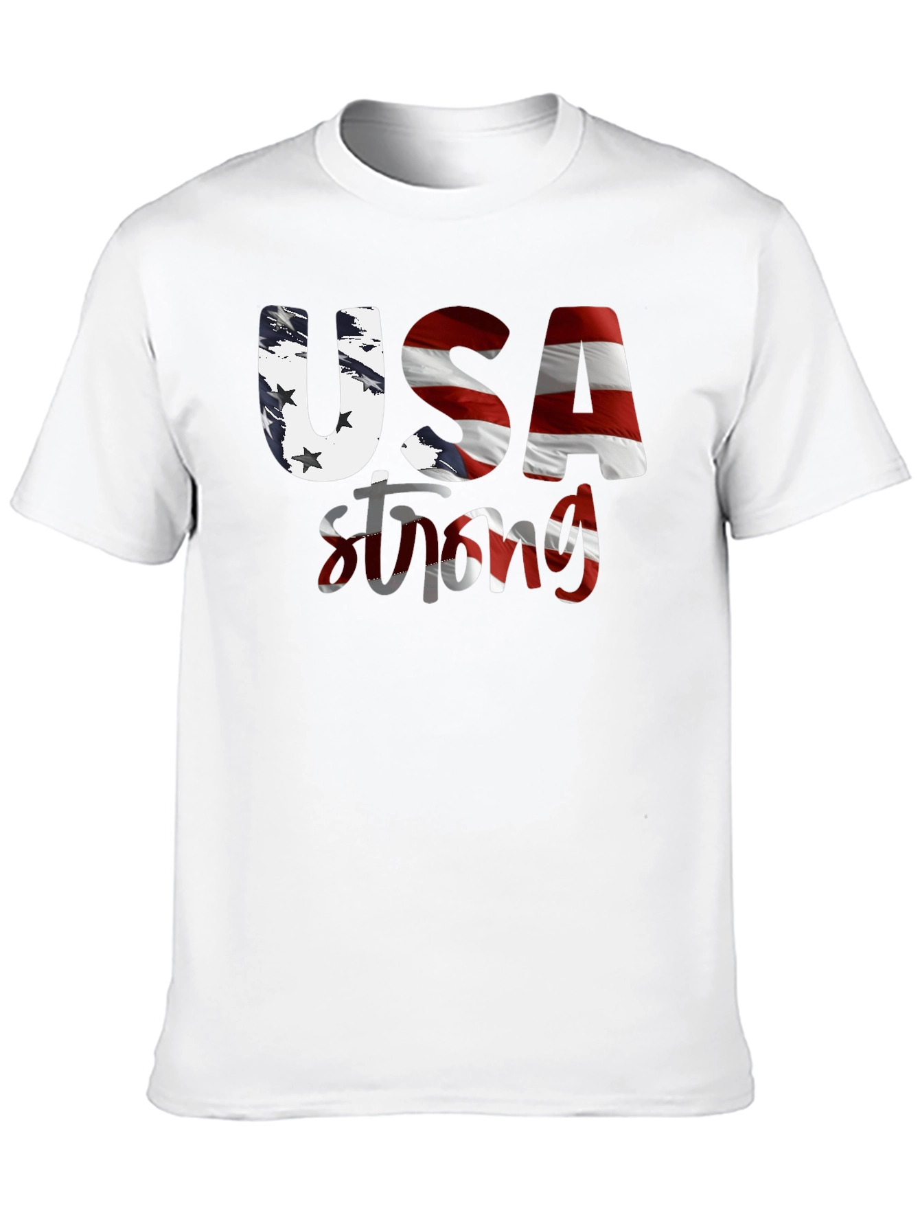 USA Strong Graphic T-Shirt
