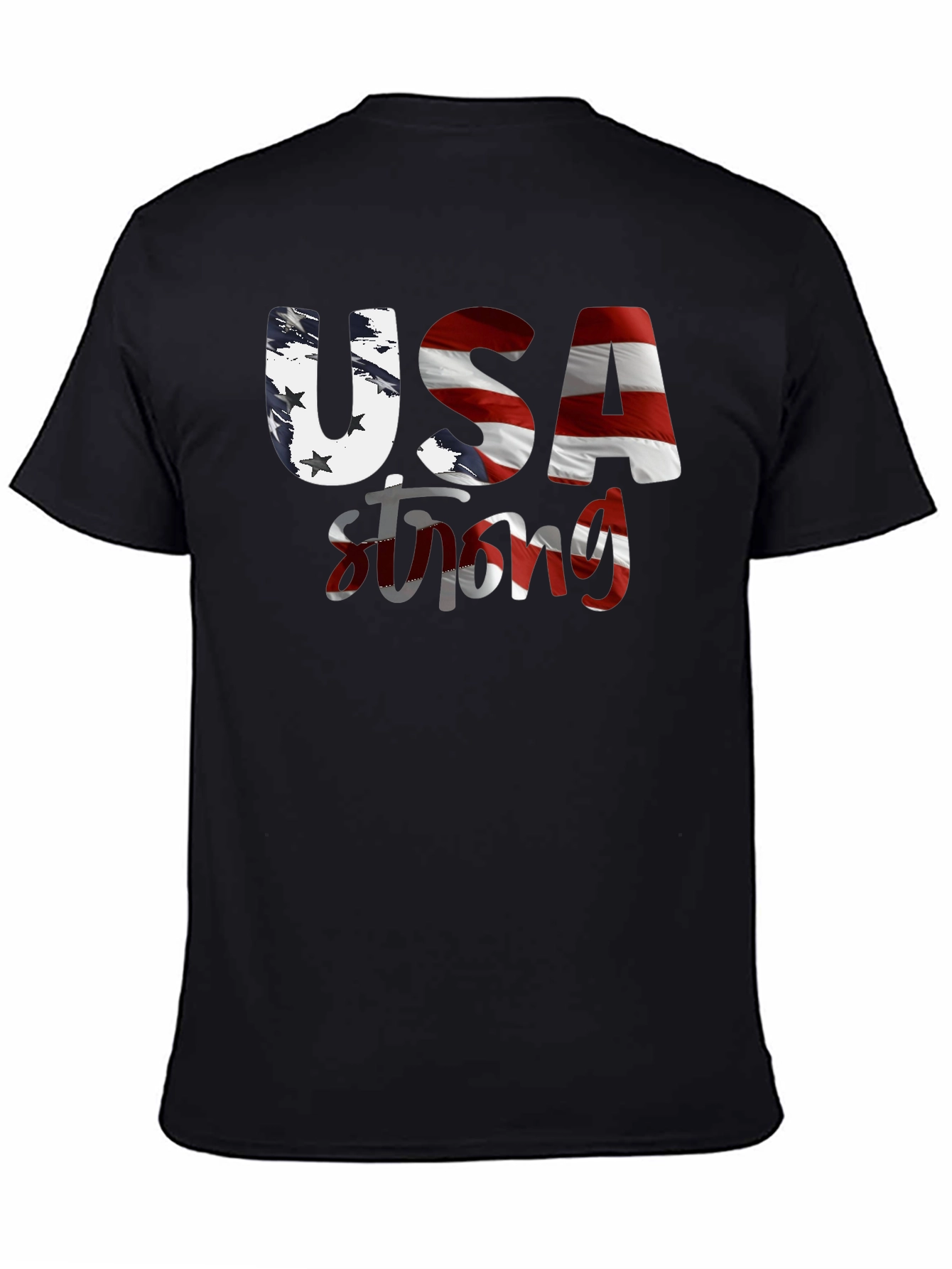 USA Strong Graphic T-Shirt