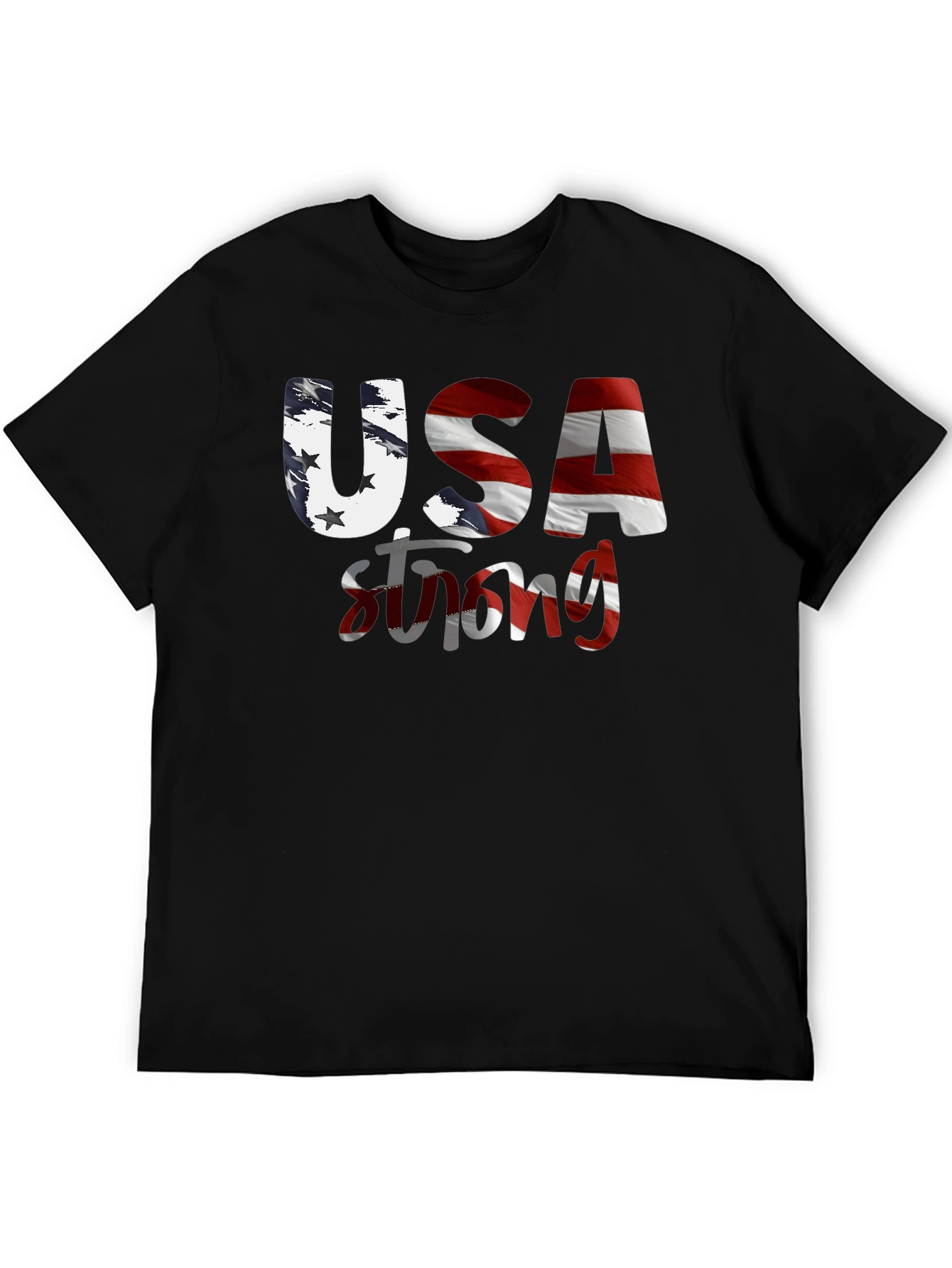USA Strong Graphic T-Shirt