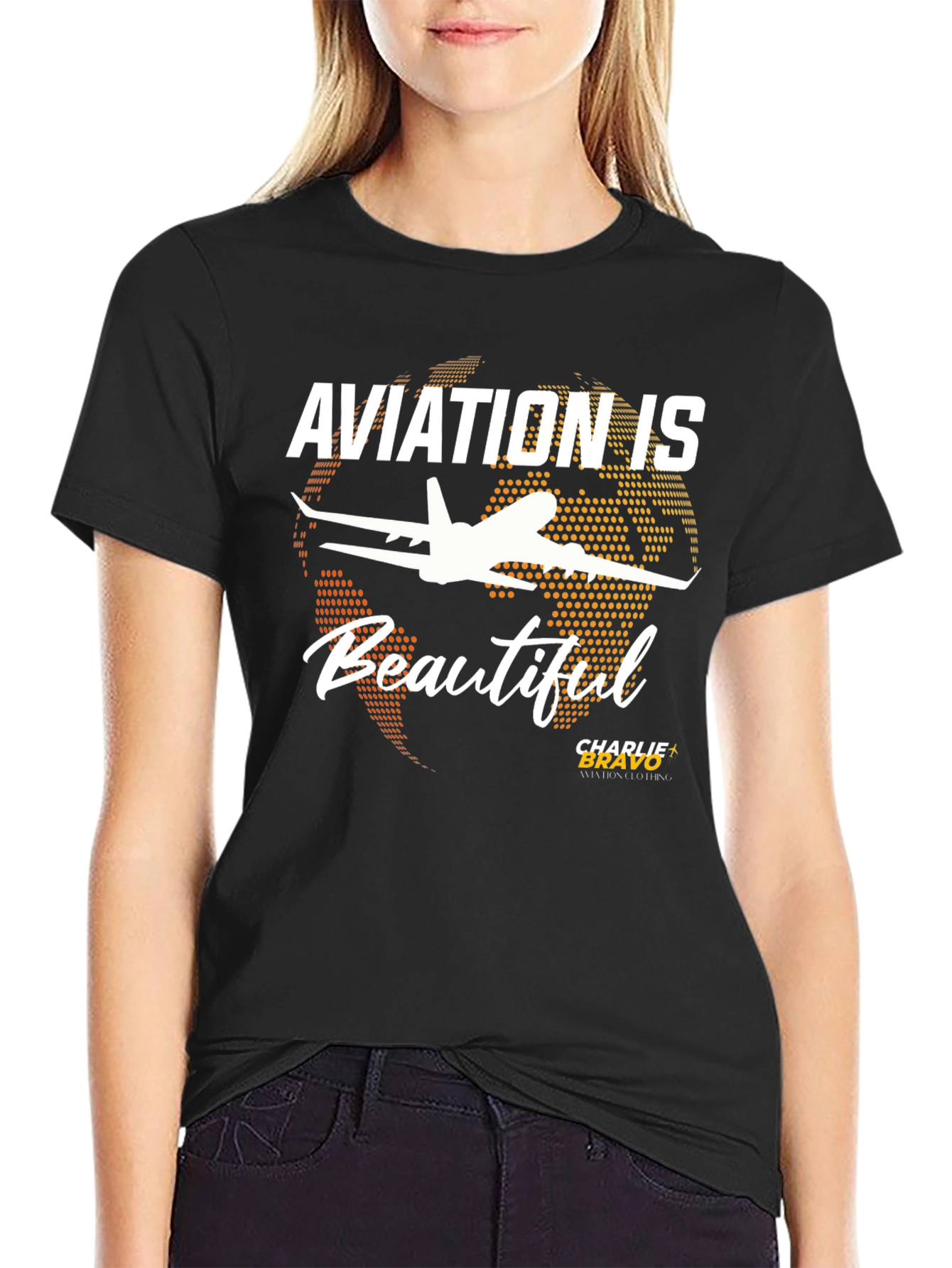 Aviation Is Beautiful T-Shirt - Airplane Design