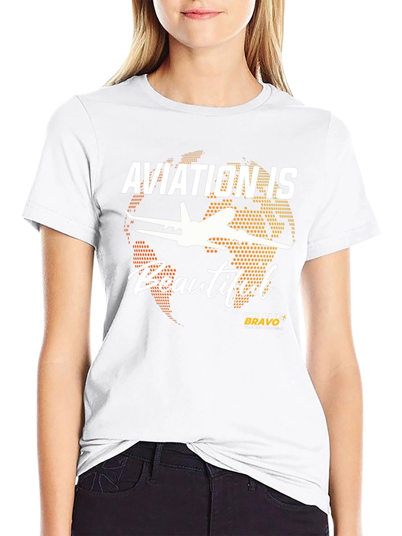 Aviation Is Beautiful T-Shirt - Airplane Design