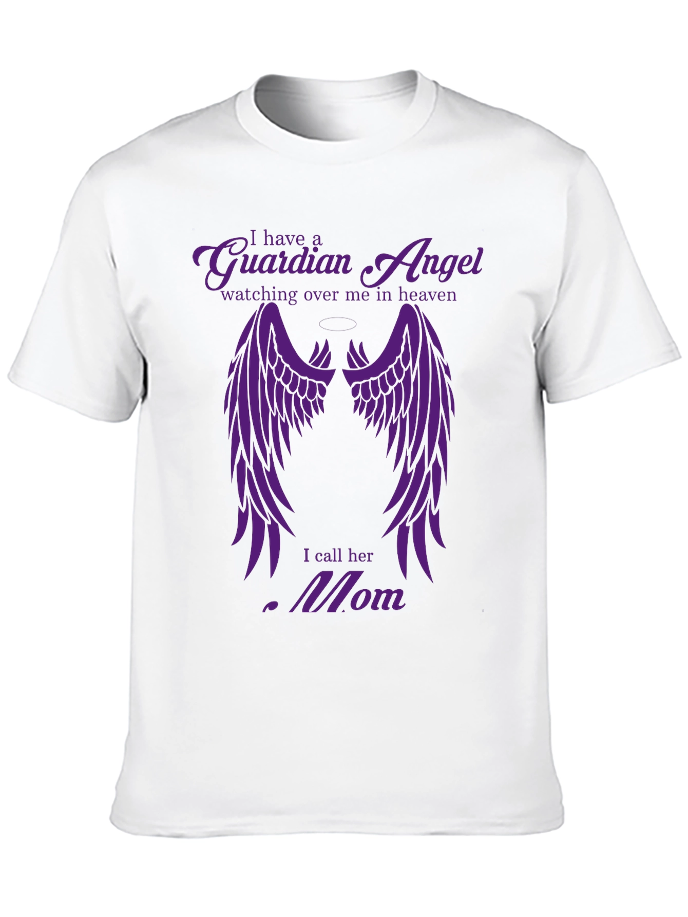Guardian Angel Mom T-Shirt - In Memory