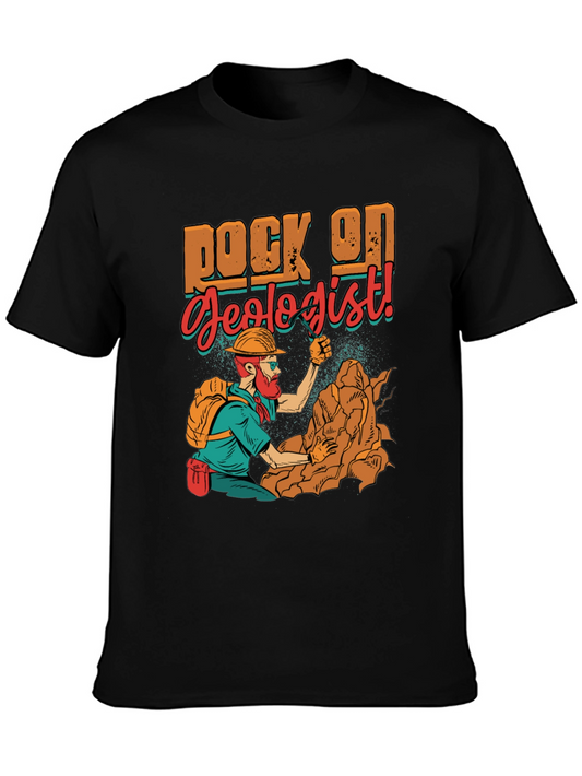 Rock On Geologist T-Shirt - Explore With Style