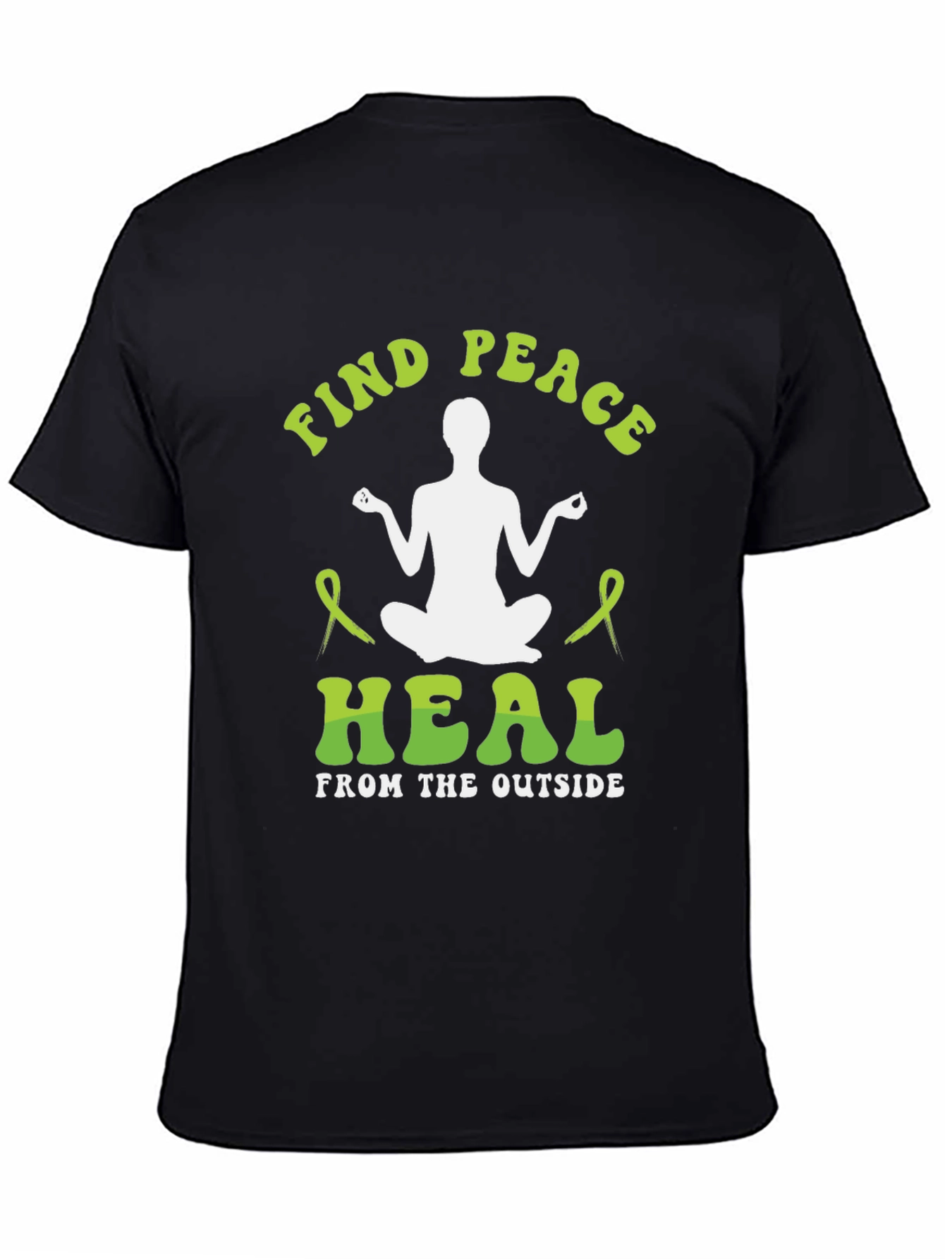 Find Peace Heal Tee - Mental Health Awareness T-Shirt
