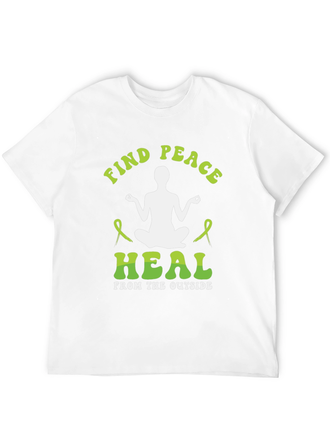Find Peace Heal Tee - Mental Health Awareness T-Shirt