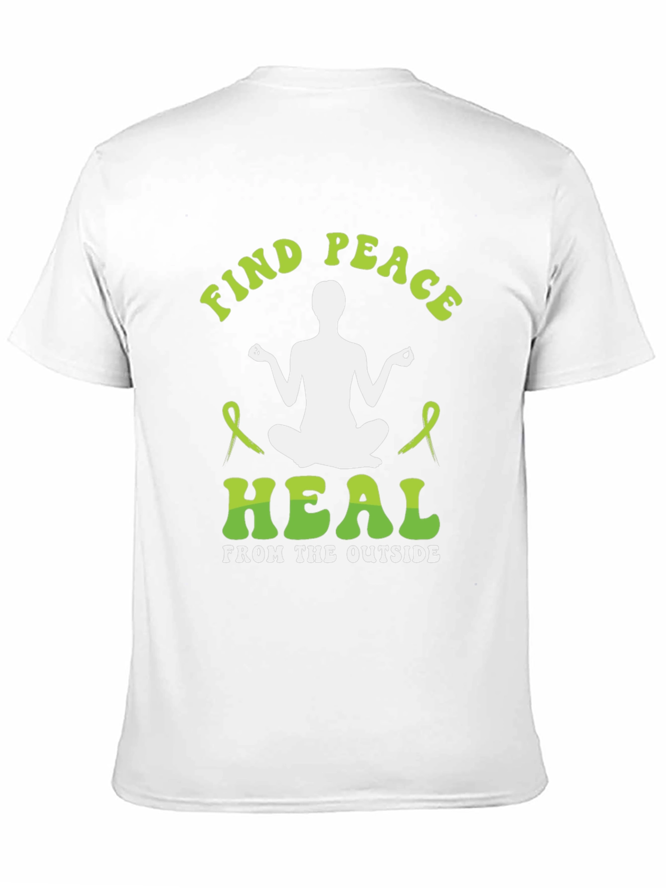 Find Peace Heal Tee - Mental Health Awareness T-Shirt