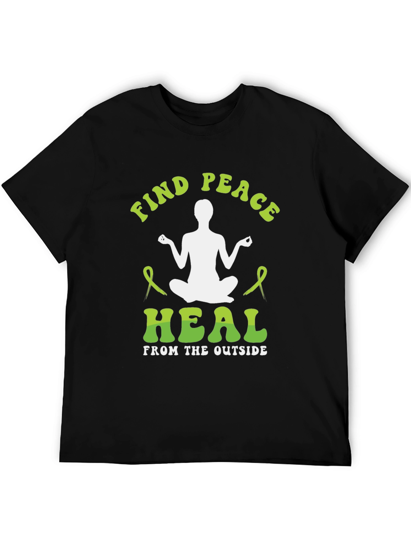 Find Peace Heal Tee - Mental Health Awareness T-Shirt