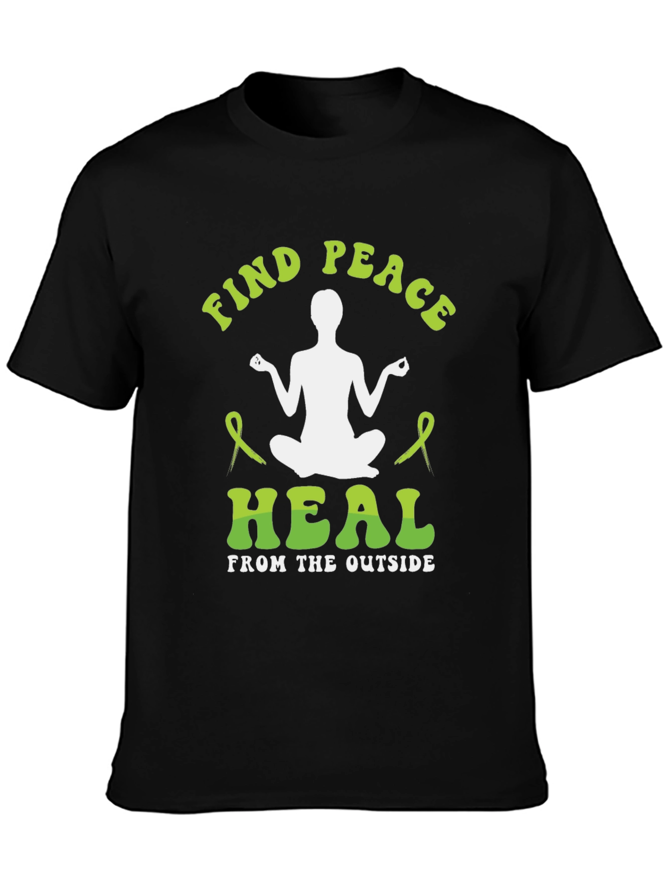 Find Peace Heal Tee - Mental Health Awareness T-Shirt
