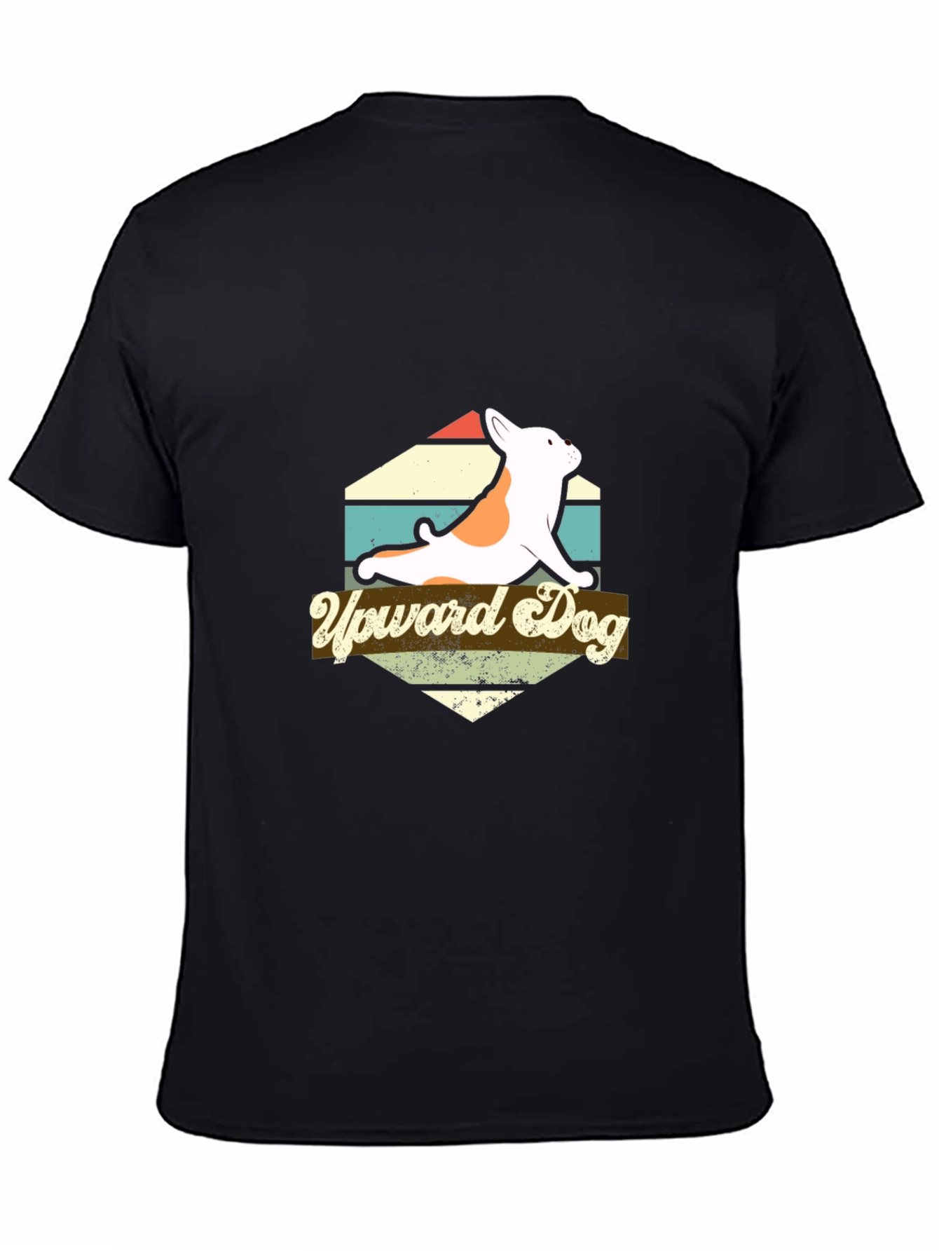 Upward Dog Graphic Tee - Yoga Lover T-Shirt